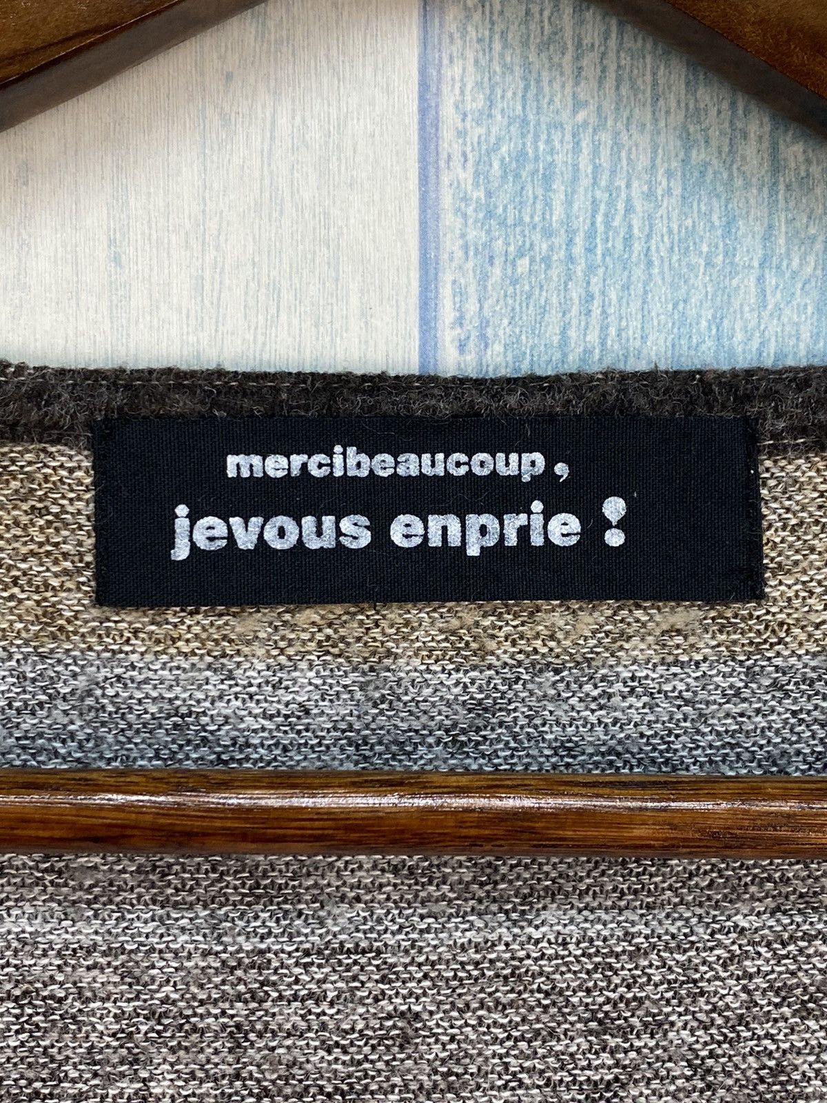 mercibeaucoup Mercibeaucoup Jevous Emprie Shirt Size ONE SIZE - 4 Thumbnail