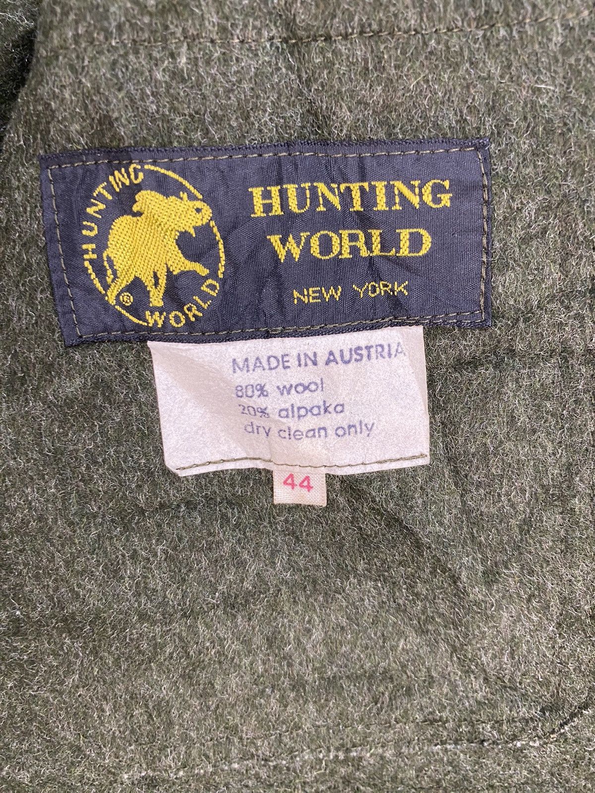 Vintage Vintage Hunting World Wool Vest Size US L / EU 52-54 / 3 - 6 Thumbnail