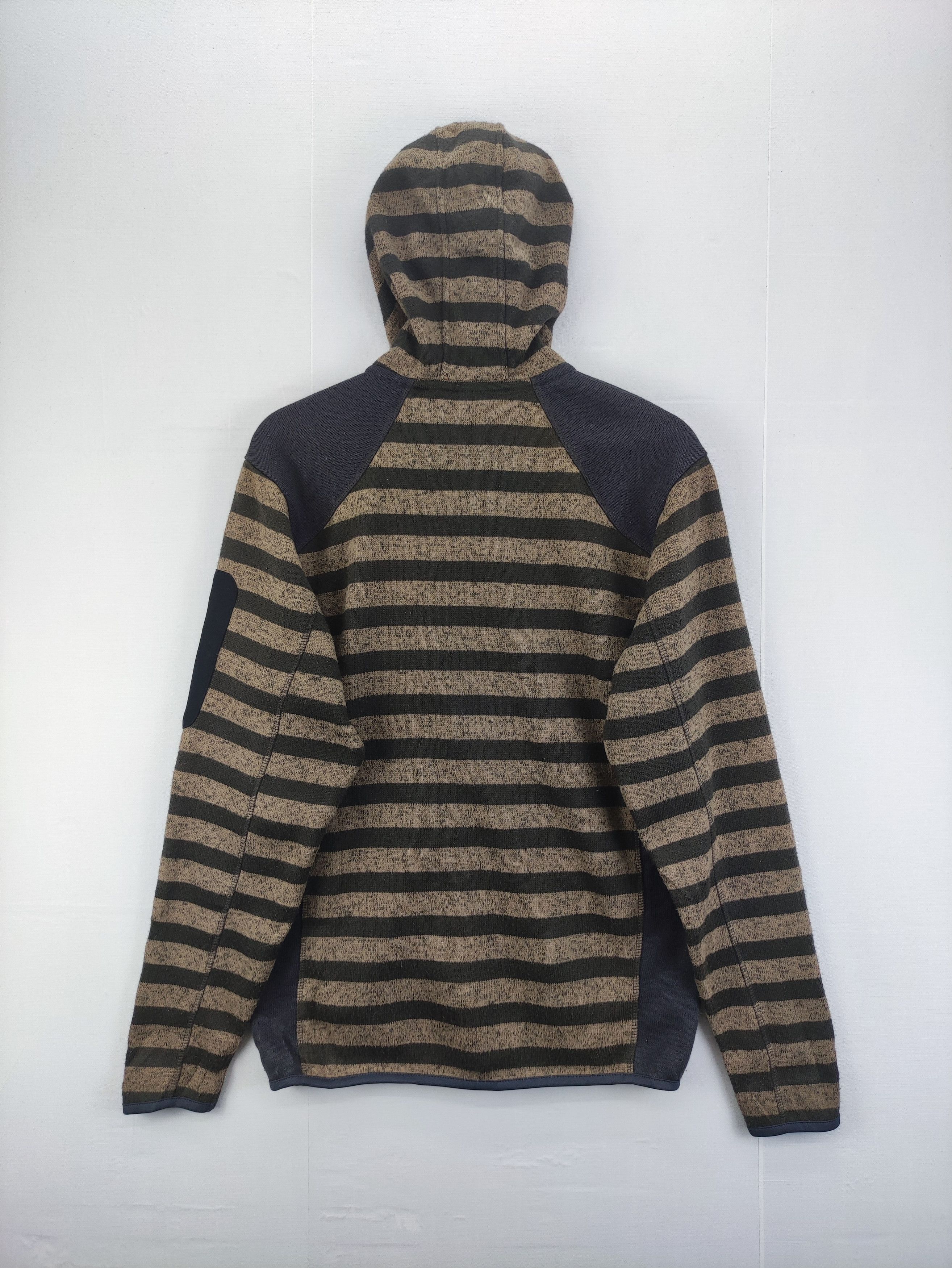 Japanese Brand Vintage Sweater Logos Zipper Hoodie Striped Size US L / EU 52-54 / 3 - 8 Thumbnail
