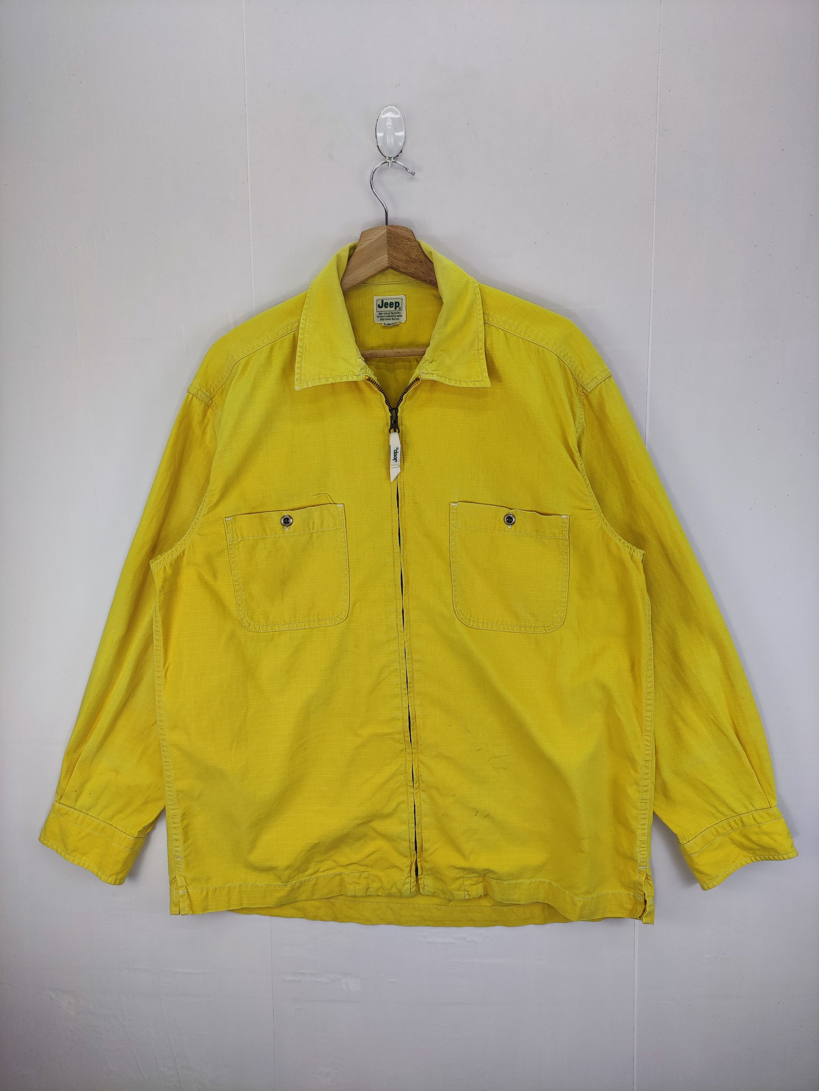 Jeep Vintage Jeep Casual Jacket Zipper Size US L / EU 52-54 / 3 - 1 Thumbnail