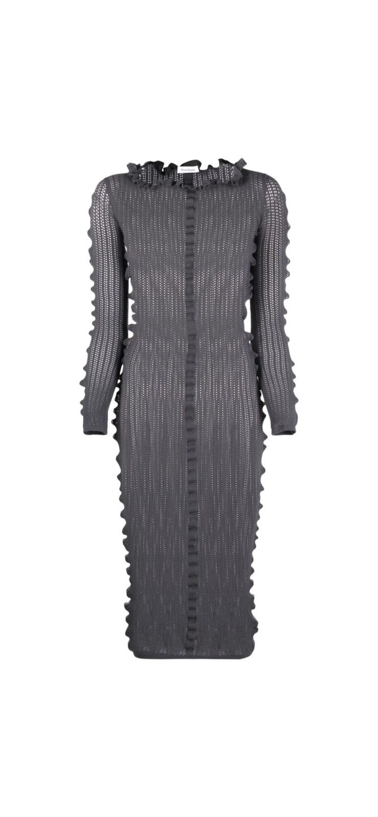 Acne Studios kedie Ruched Knitted Dress