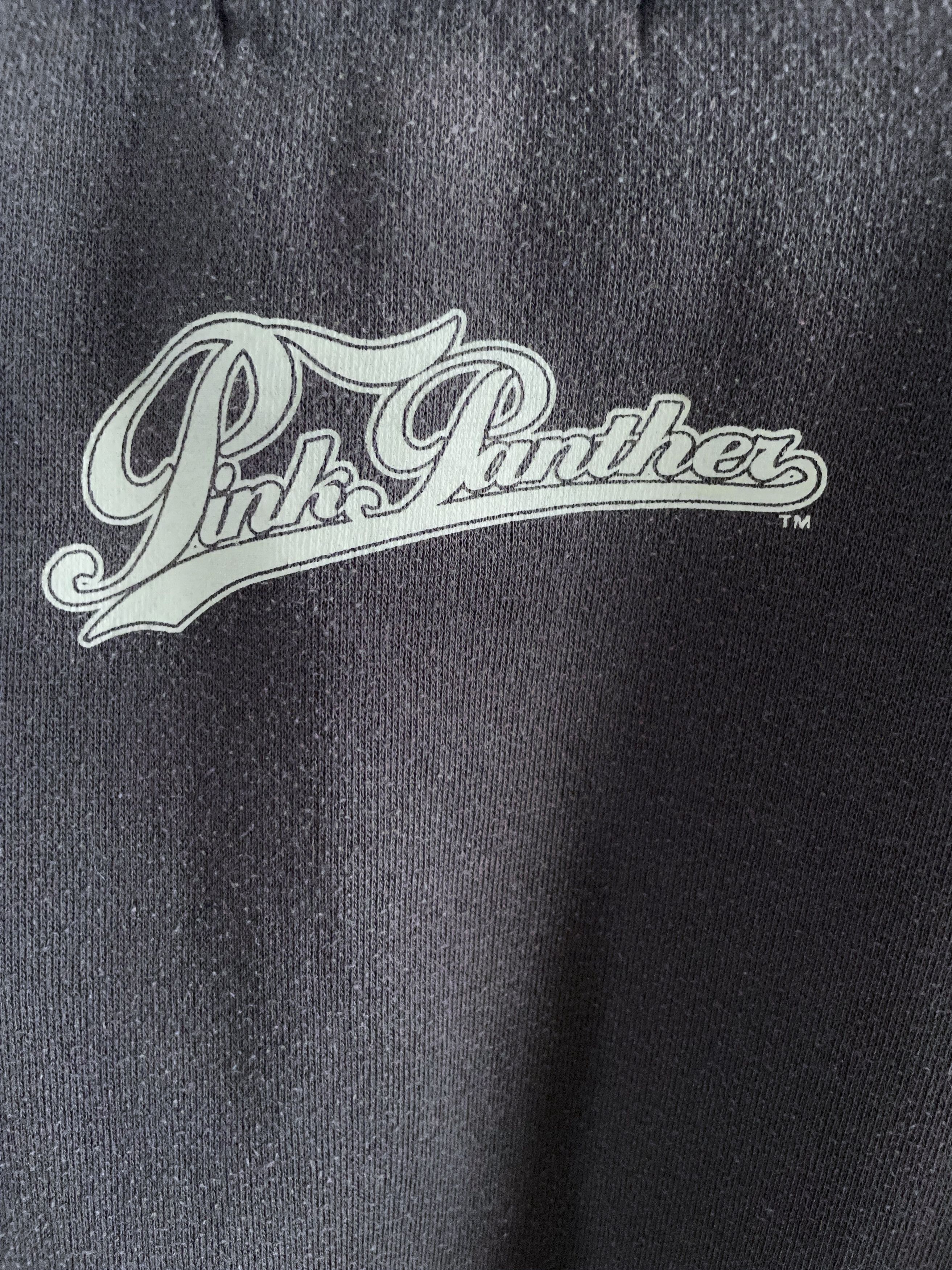 Vintage VINTAGE PINK PANTHER WASHED GREY SWEATSHIRT Size US L / EU 52-54 / 3 - 6 Thumbnail