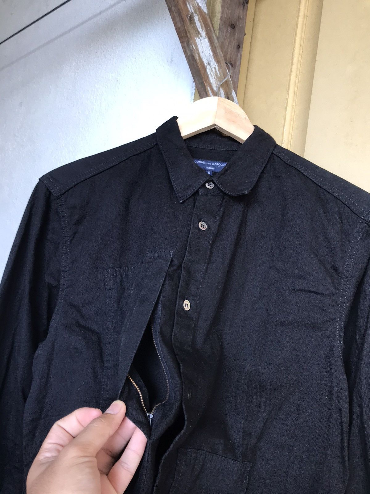 Comme des Garcons 🥷🏿 Comme des Garcon Homme Over Sized Multipocket Shirt Size US S / EU 44-46 / 1 - 4 Thumbnail