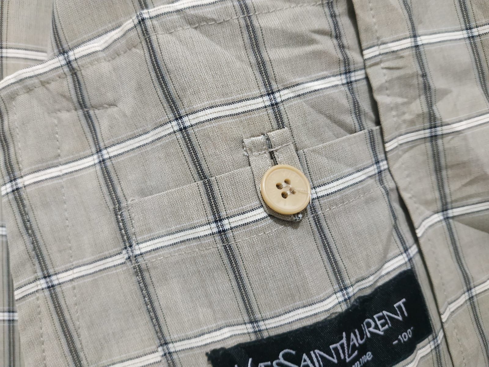 Vintage Fit M to L, Vintage Yves Saint Laurent YSL Plaid Jacket Size US M / EU 48-50 / 2 - 8 Thumbnail