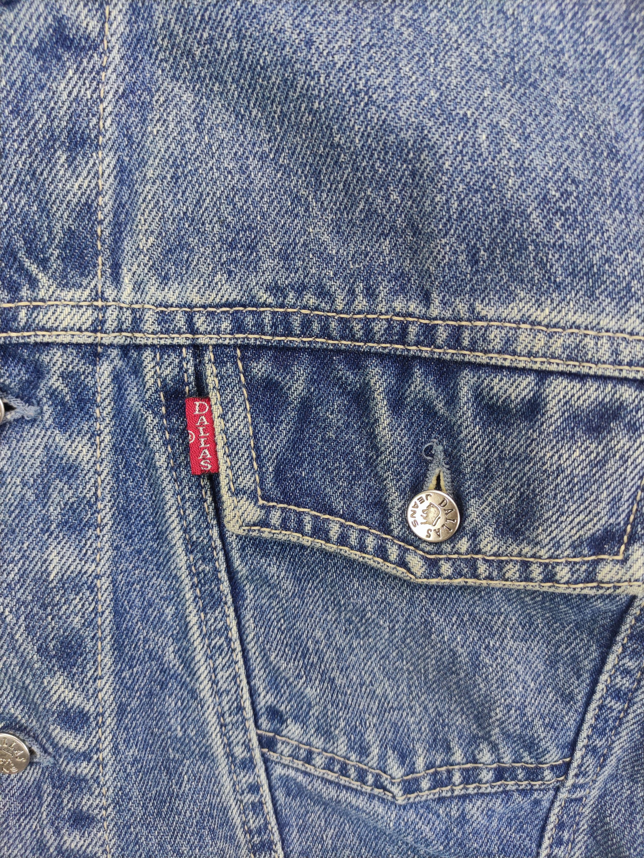 Denime Vintage Dallas Jeans Wear Denim Jacket Size M / US 6-8 / IT 42-44 - 2 Thumbnail