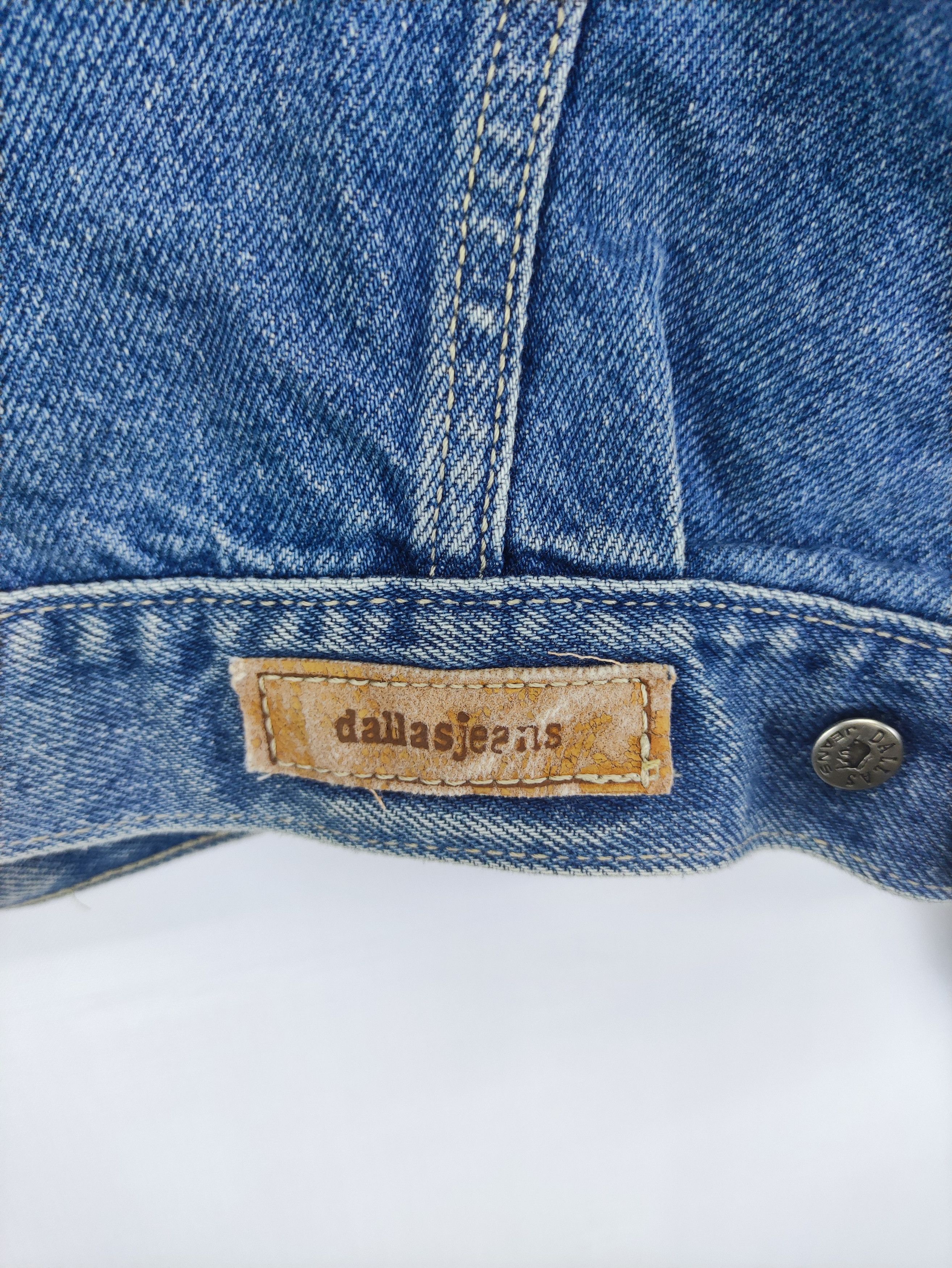 Denime Vintage Dallas Jeans Wear Denim Jacket Size M / US 6-8 / IT 42-44 - 6 Thumbnail