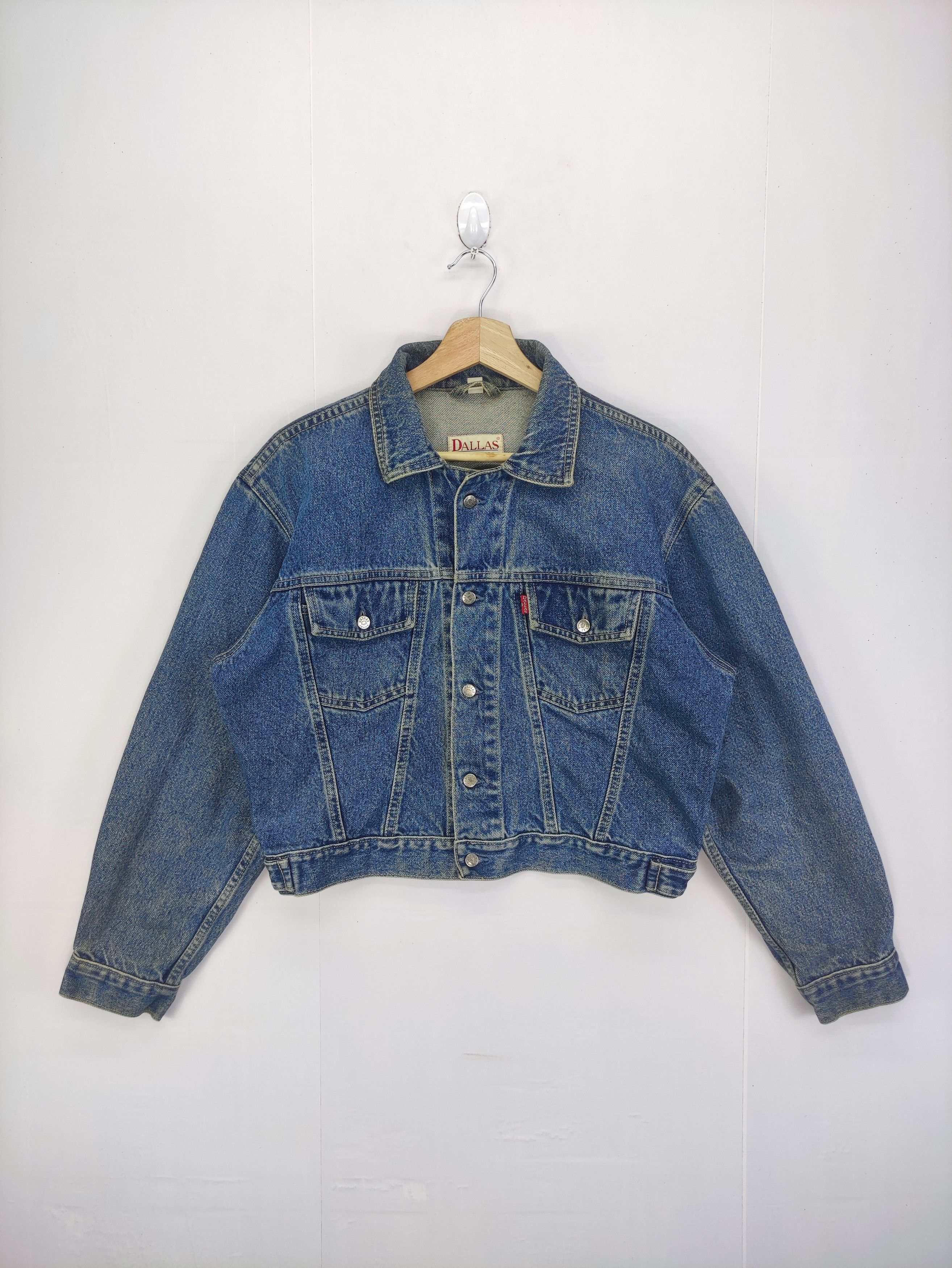 Denime Vintage Dallas Jeans Wear Denim Jacket Size M / US 6-8 / IT 42-44 - 1 Thumbnail