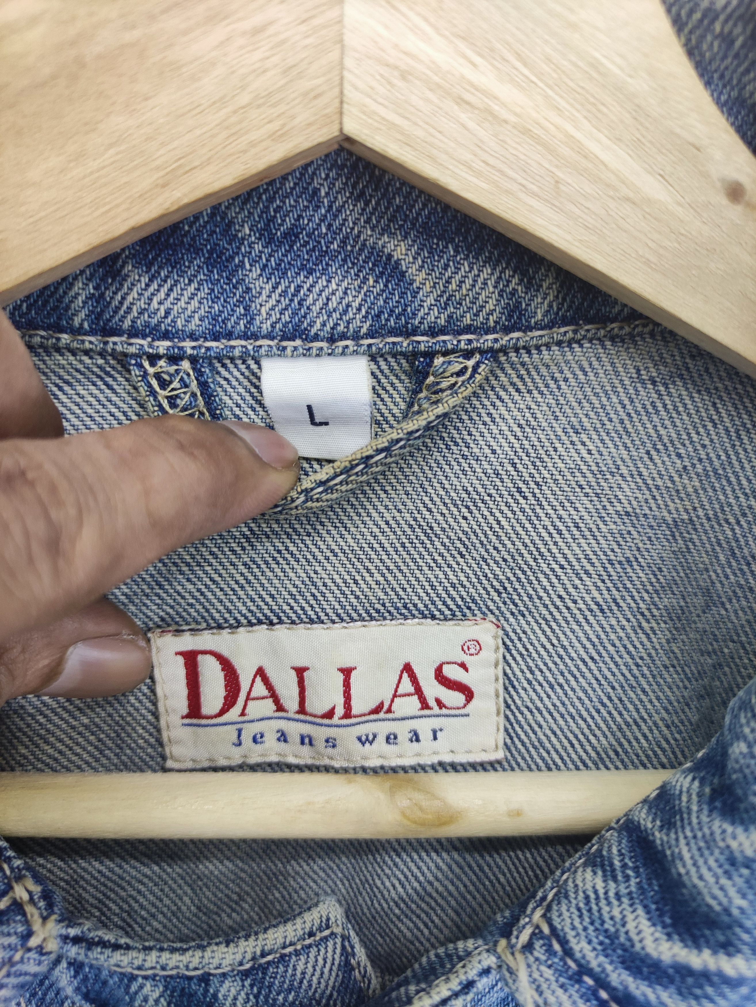 Denime Vintage Dallas Jeans Wear Denim Jacket Size M / US 6-8 / IT 42-44 - 3 Thumbnail