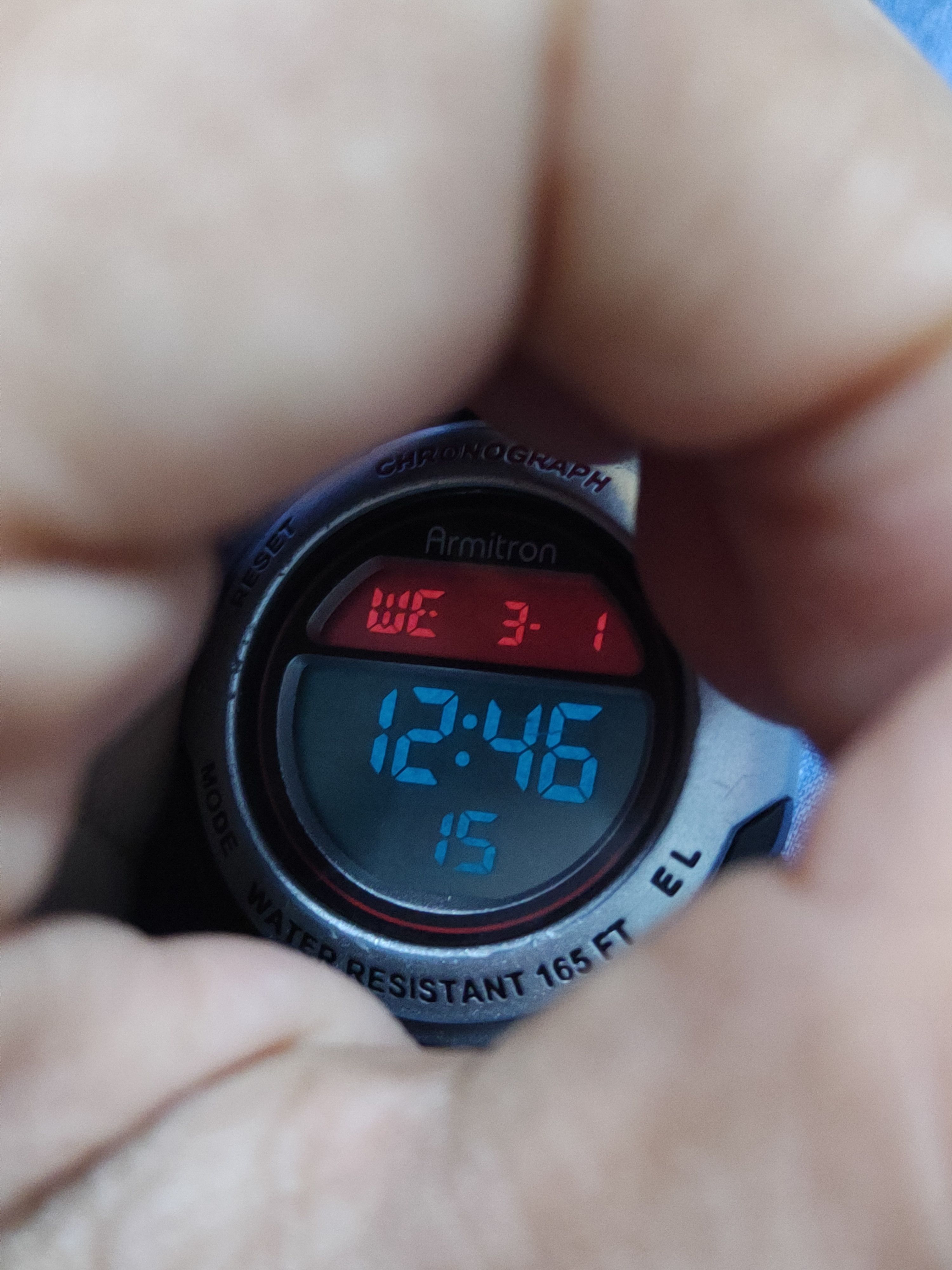 Vintage Armitron Digital Black vintage japan Sportwatch #J054S Size ONE SIZE - 6 Thumbnail