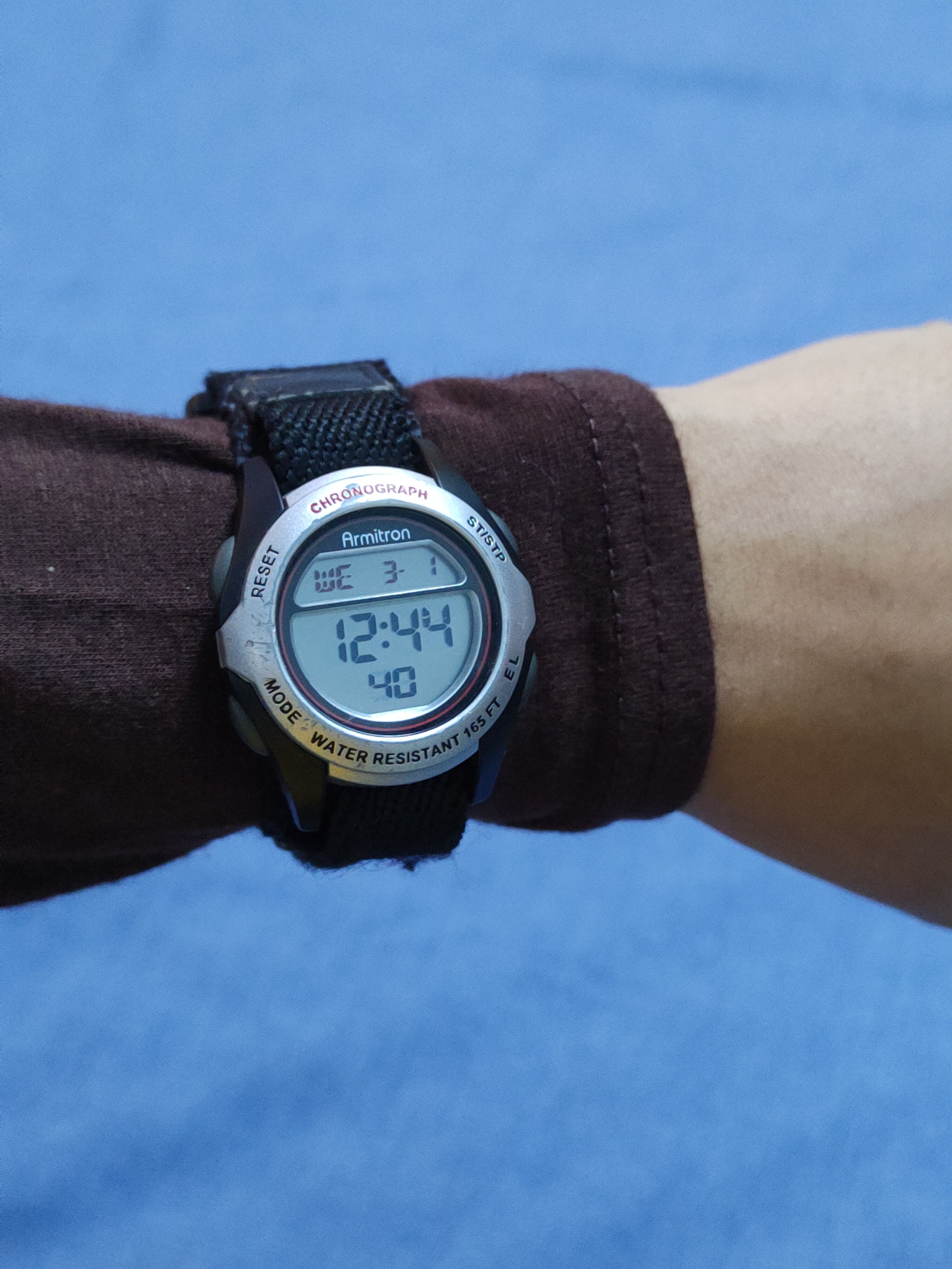 Vintage Armitron Digital Black vintage japan Sportwatch #J054S Size ONE SIZE - 13 Thumbnail