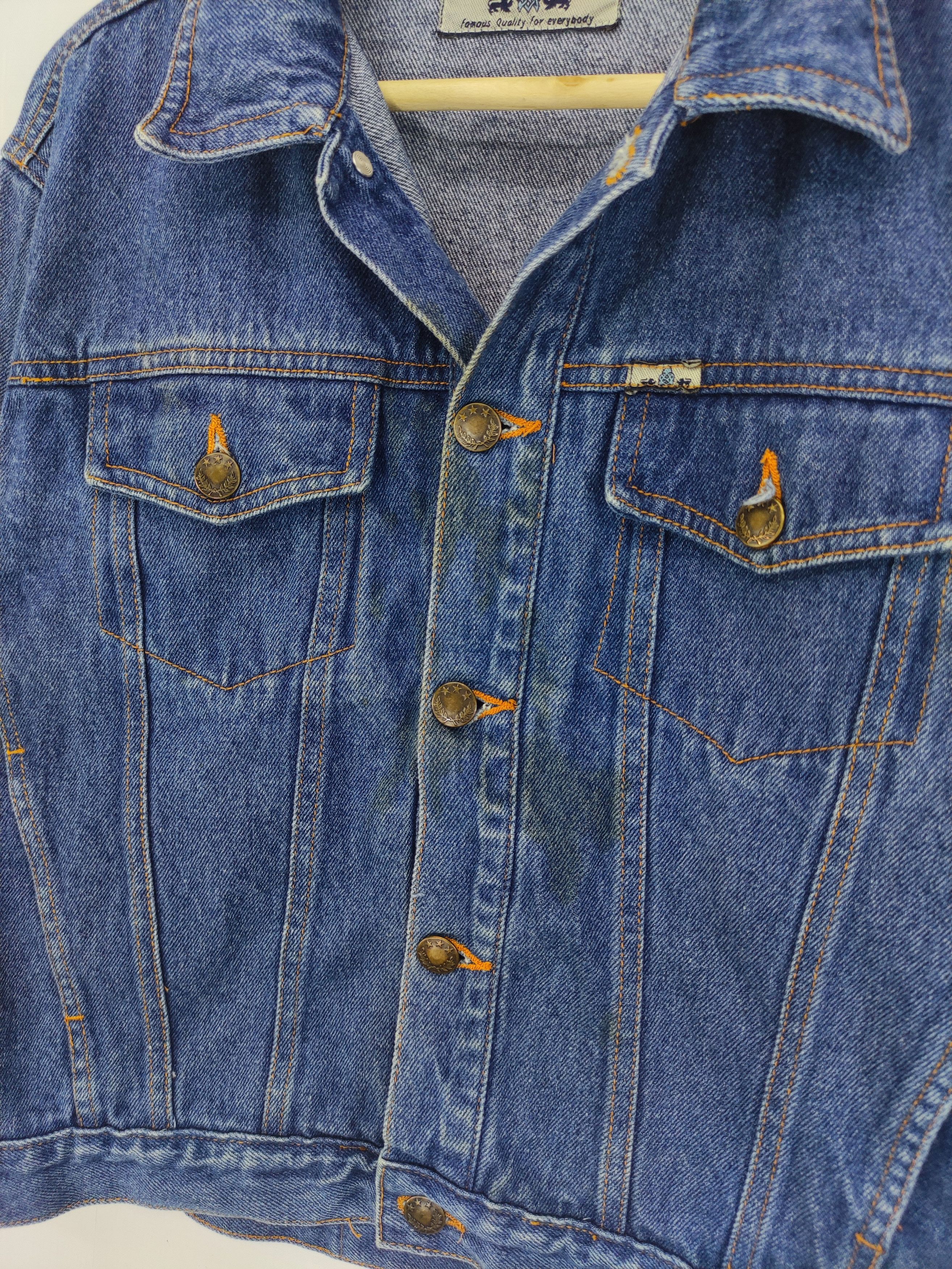 Denime Vintage Denim Jacket Unbrand Size S / US 4 / IT 40 - 2 Thumbnail