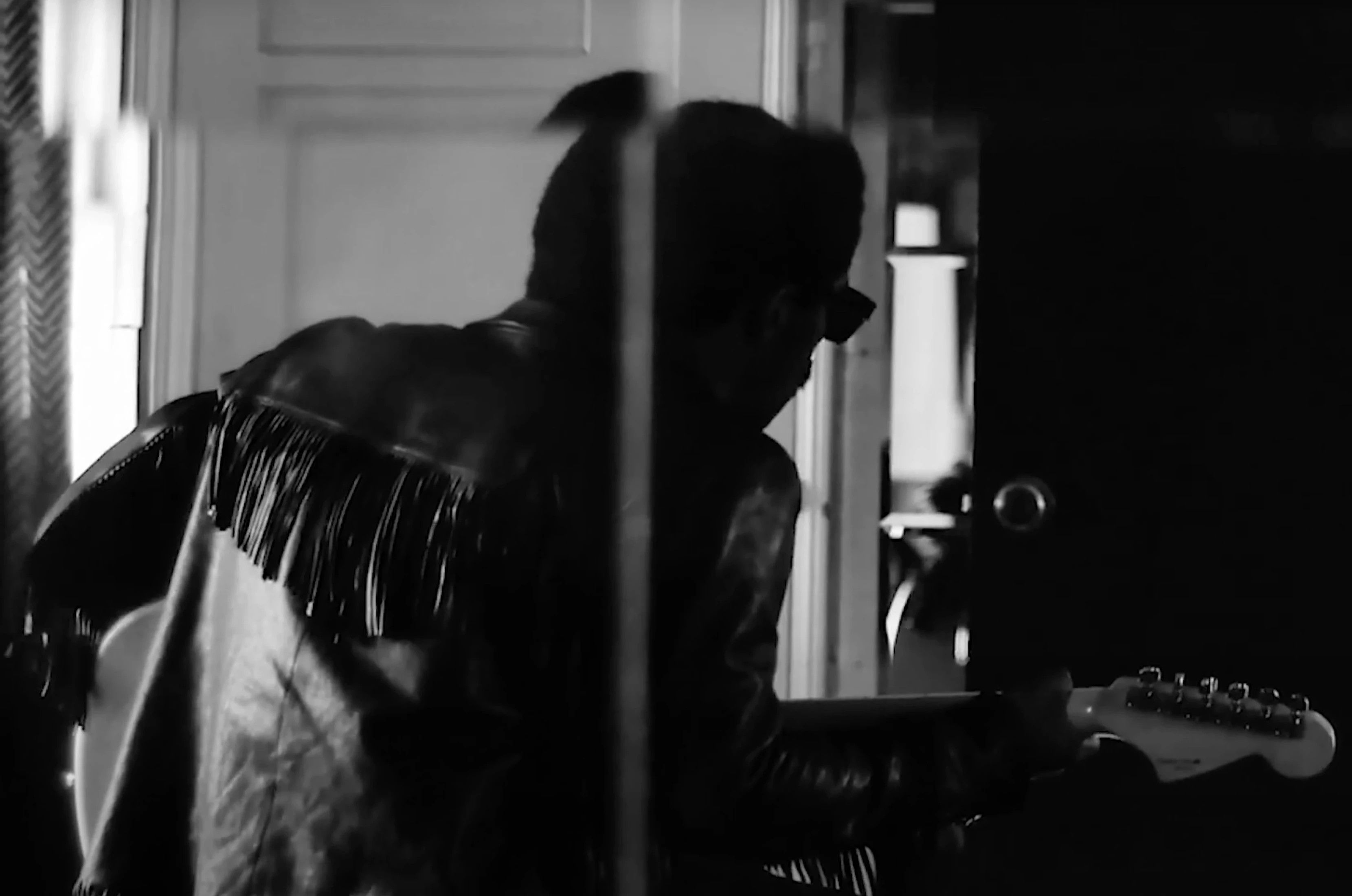 Hedi Slimane × Saint Laurent Paris NEW AW13 L12 CURTIS WESTERN FRINGED LAMBSKIN JACKET Size US M / EU 48-50 / 2 - 13 Thumbnail