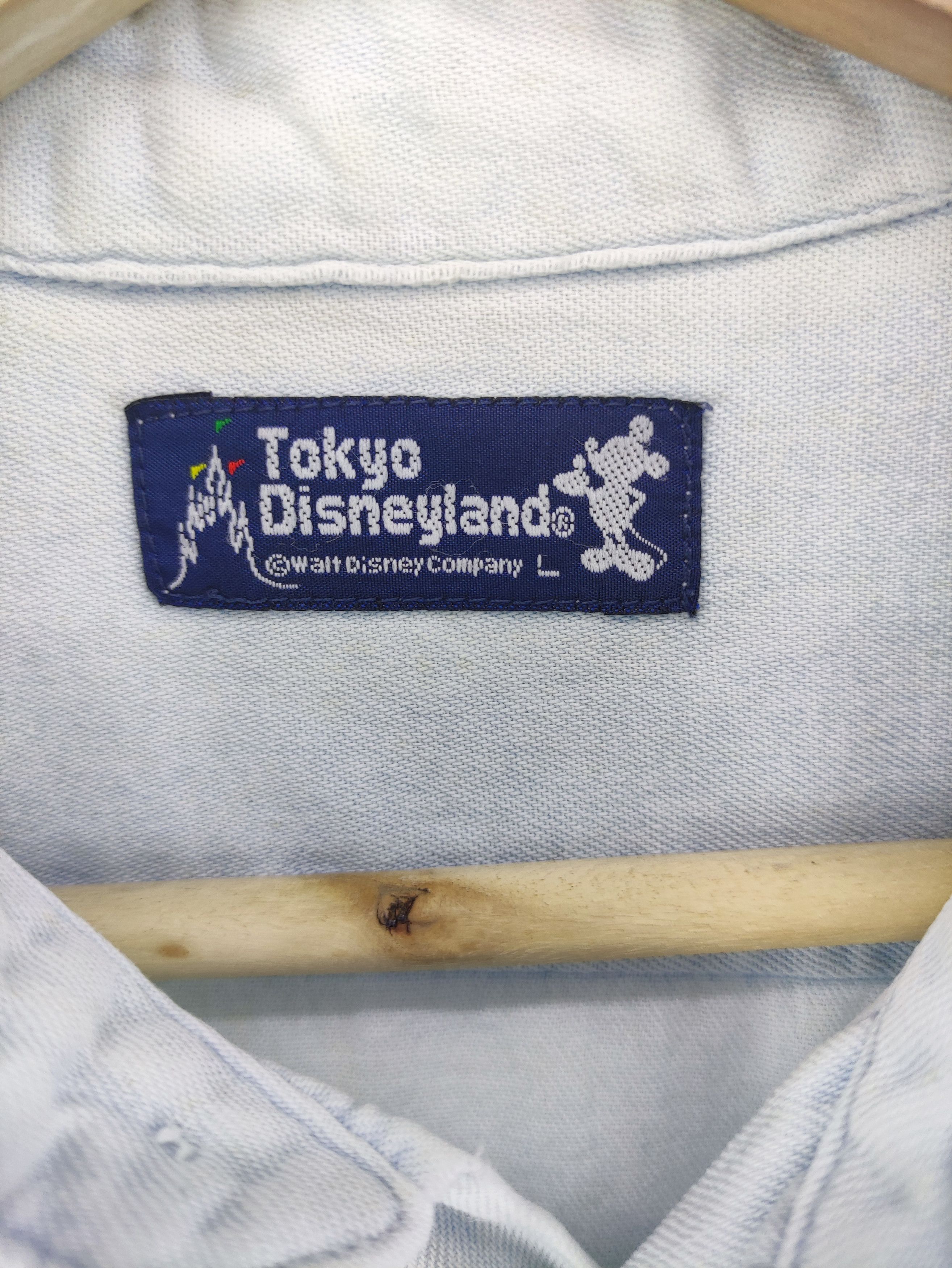 Disney Vintage Tokyo Disneyland Shirt Button Up Big Logo Size US M / EU 48-50 / 2 - 6 Thumbnail