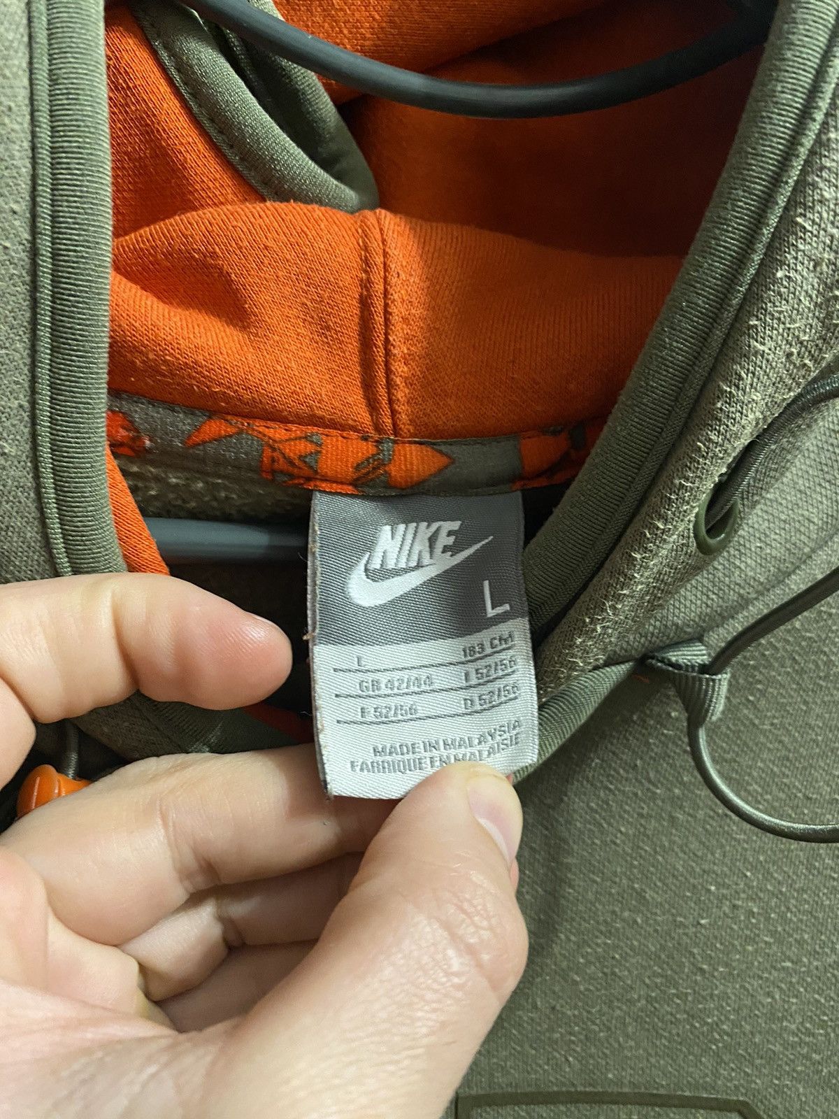 Nike Vintage Rare Vest Nike Y2K Streatwear Drill Swoosh. Size US L / EU 52-54 / 3 - 6 Thumbnail