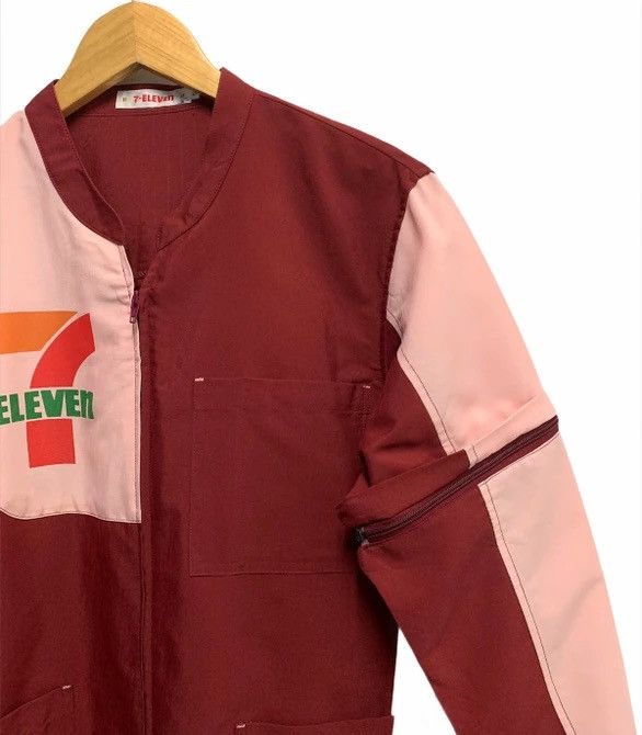 uniform experiment 🇯🇵 Vintage 90s 7-Eleven Uniform Workers Collection Shirts Size US M / EU 48-50 / 2 - 6 Thumbnail
