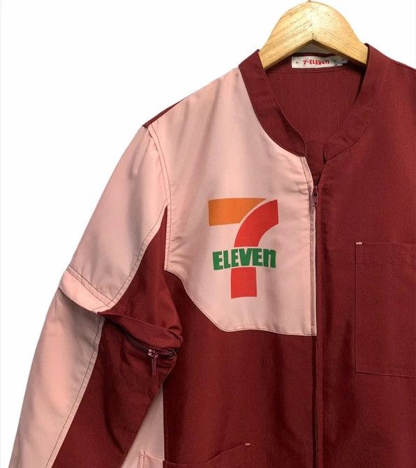uniform experiment 🇯🇵 Vintage 90s 7-Eleven Uniform Workers Collection Shirts Size US M / EU 48-50 / 2 - 5 Thumbnail