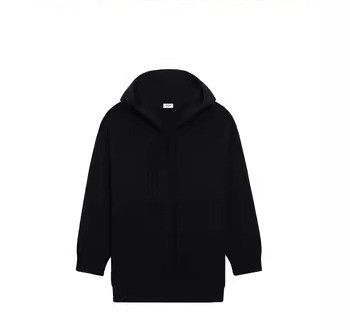 o1w1db10623 Hoodie in Black