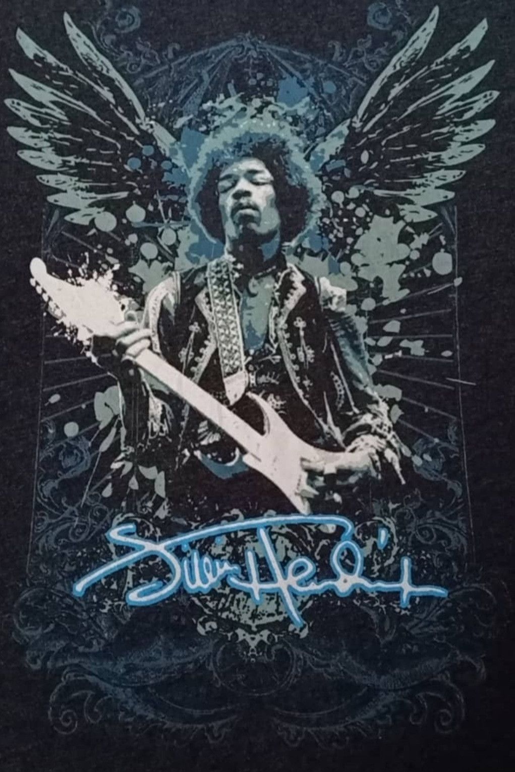 Band Tees Jimi Hendrix Long Sleeve Tee Size US XL / EU 56 / 4 - 1 Thumbnail