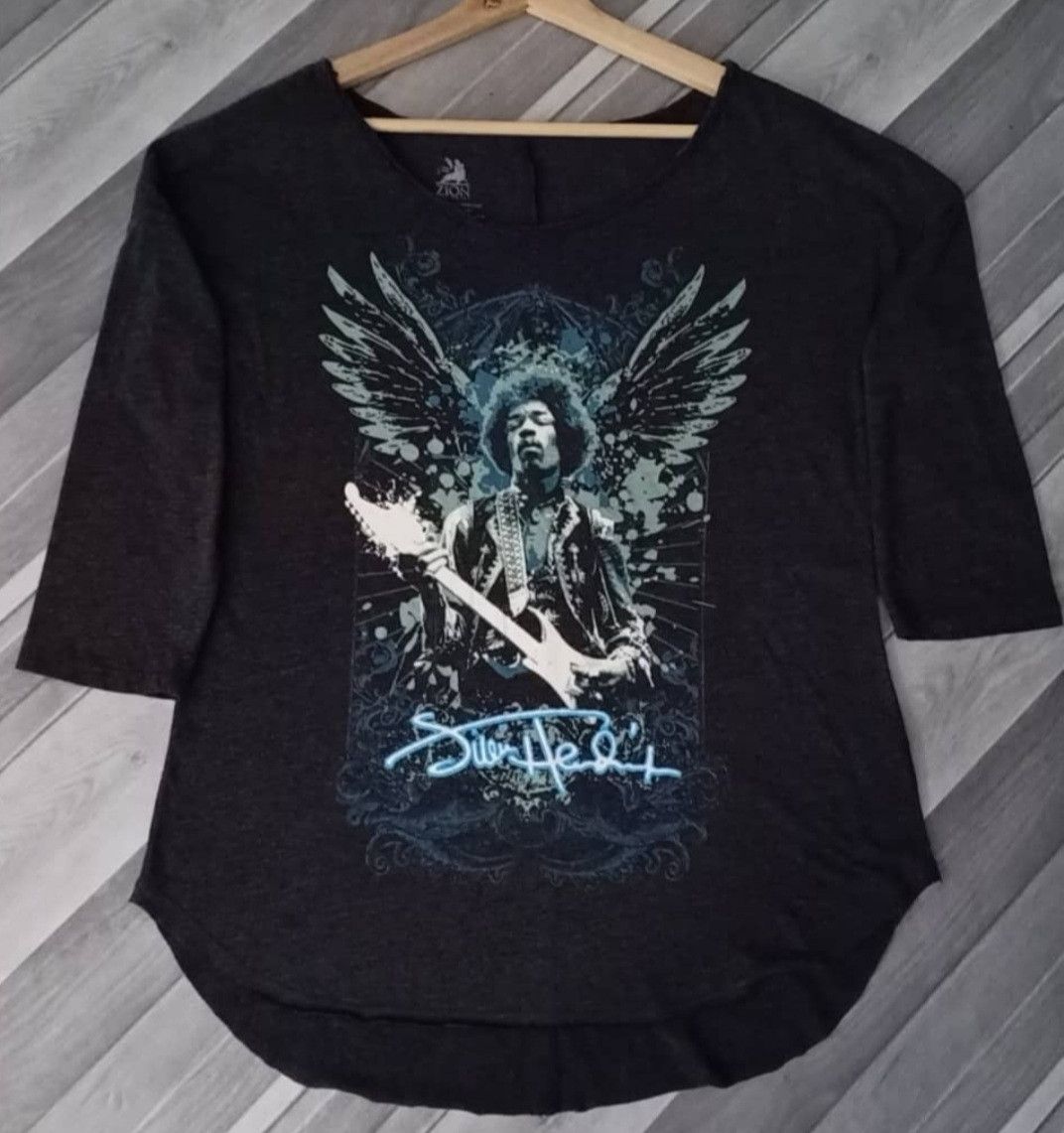 Band Tees Jimi Hendrix Long Sleeve Tee Size US XL / EU 56 / 4 - 2 Thumbnail