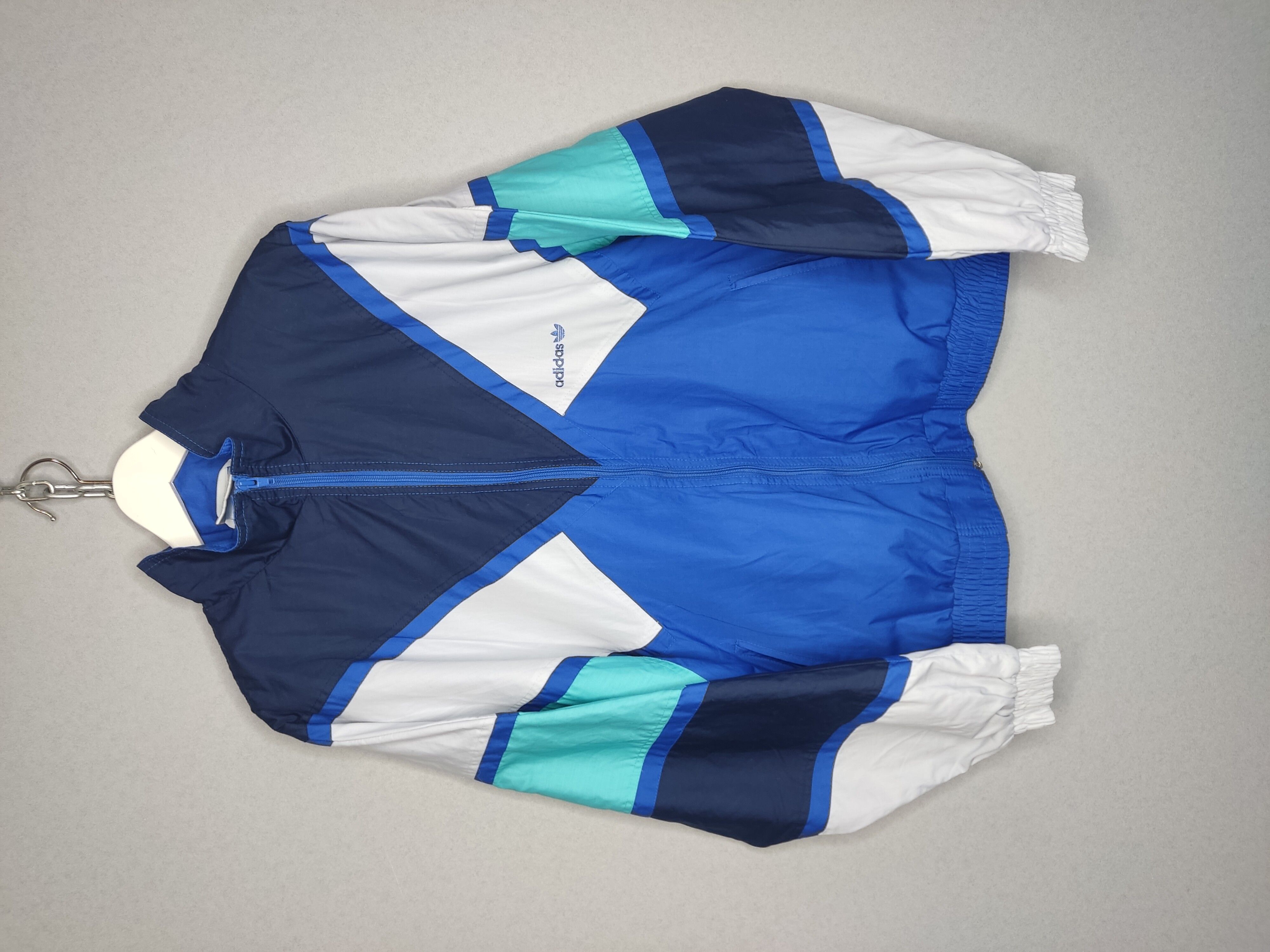 Pre-owned Adidas X Vintage Adidas Vintage Light Suit Jacket 90's M Size In Multicolor