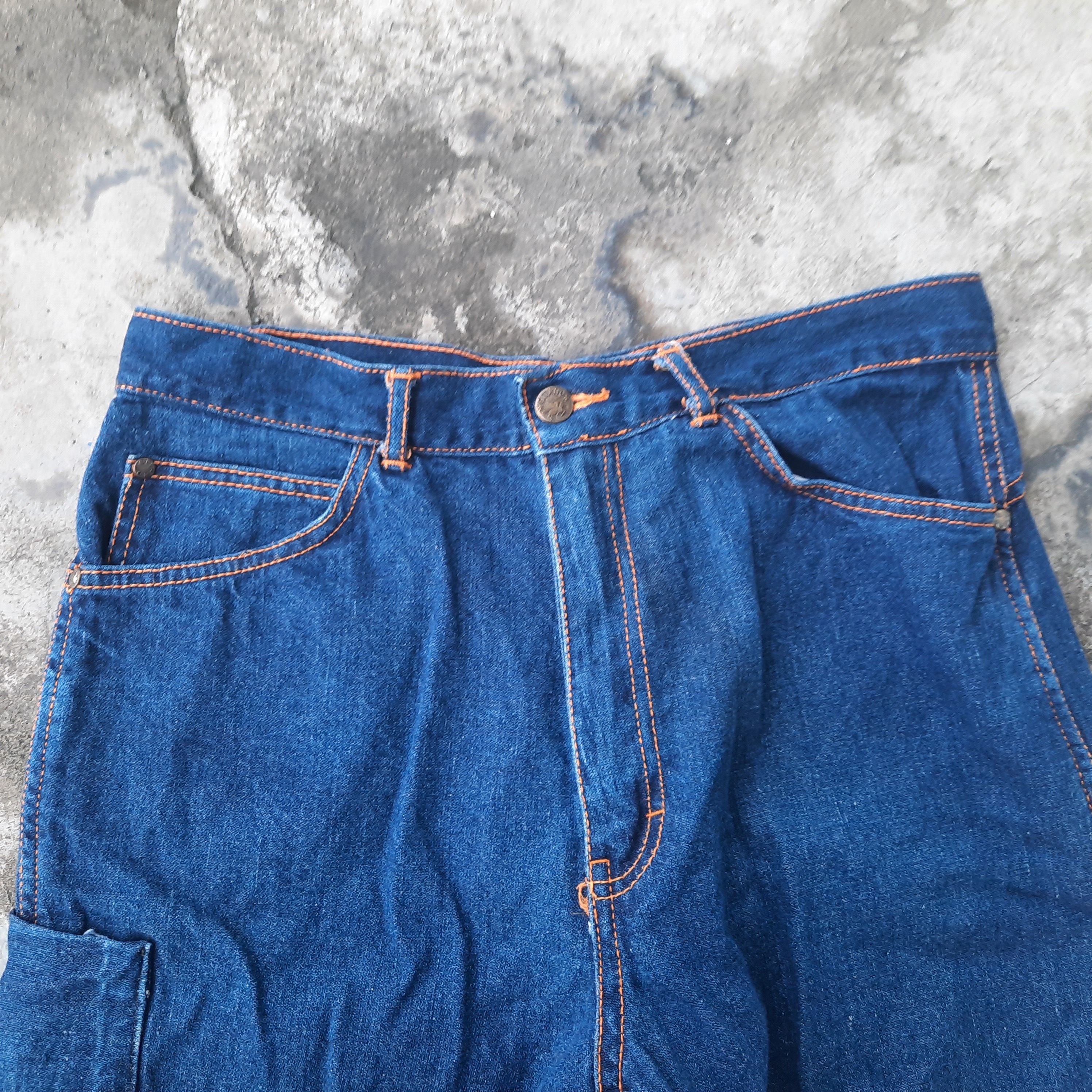 Japanese Brand Gitano Side Pocket Denim Size US 30 / EU 46 - 4 Thumbnail