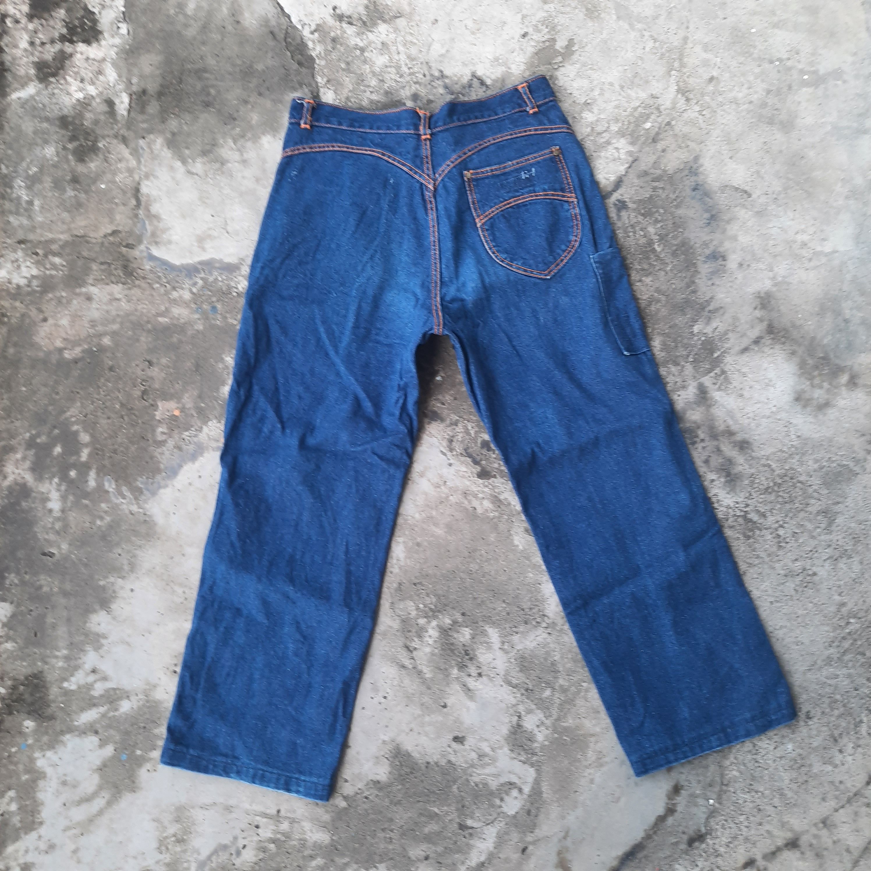 Japanese Brand Gitano Side Pocket Denim Size US 30 / EU 46 - 2 Thumbnail