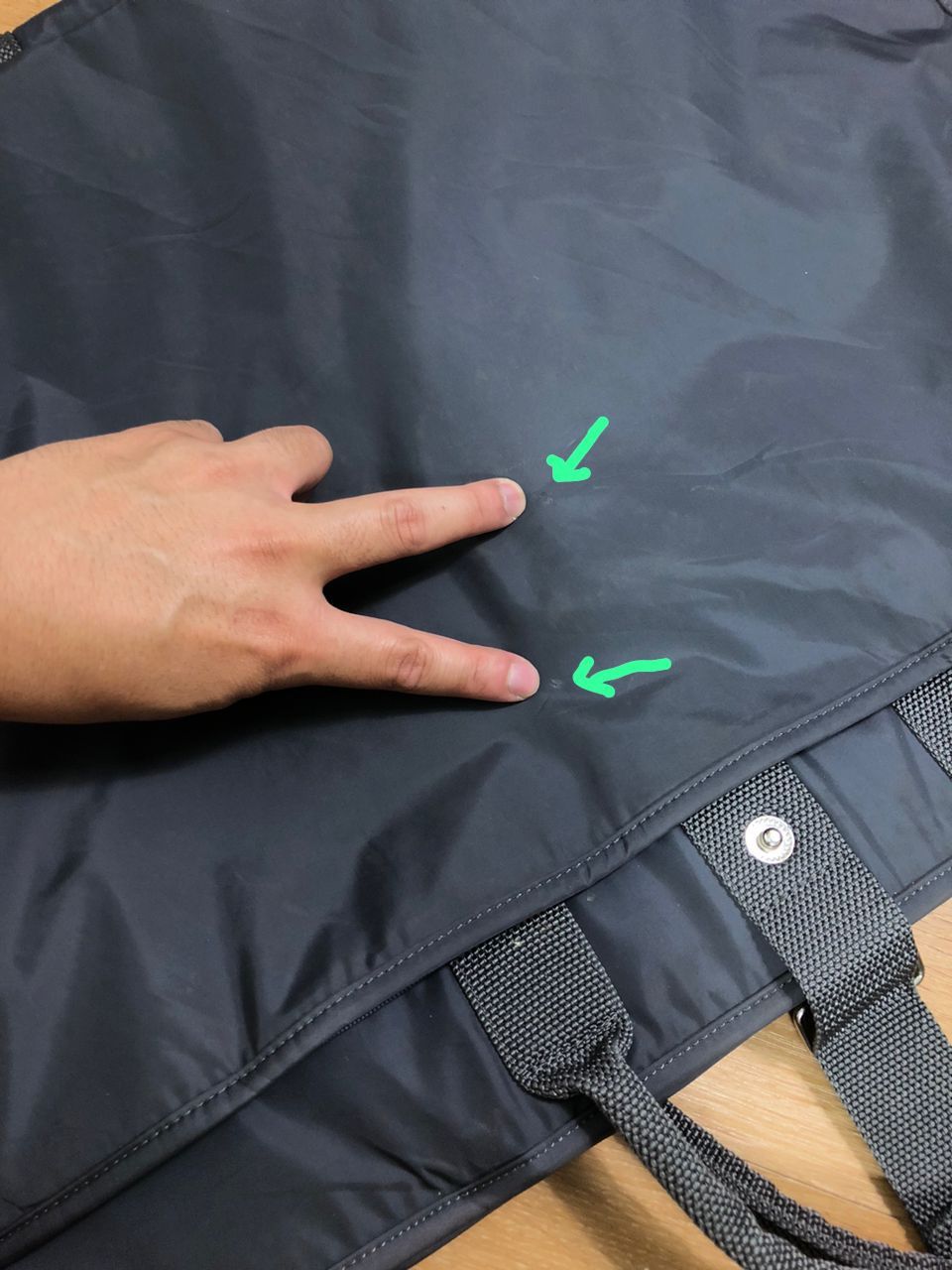 Vintage RARE🔥VINTAGE YOHJI YAMAMOTO YSACCS GARMENT TRAVEL BAG Size ONE SIZE - 17 Thumbnail