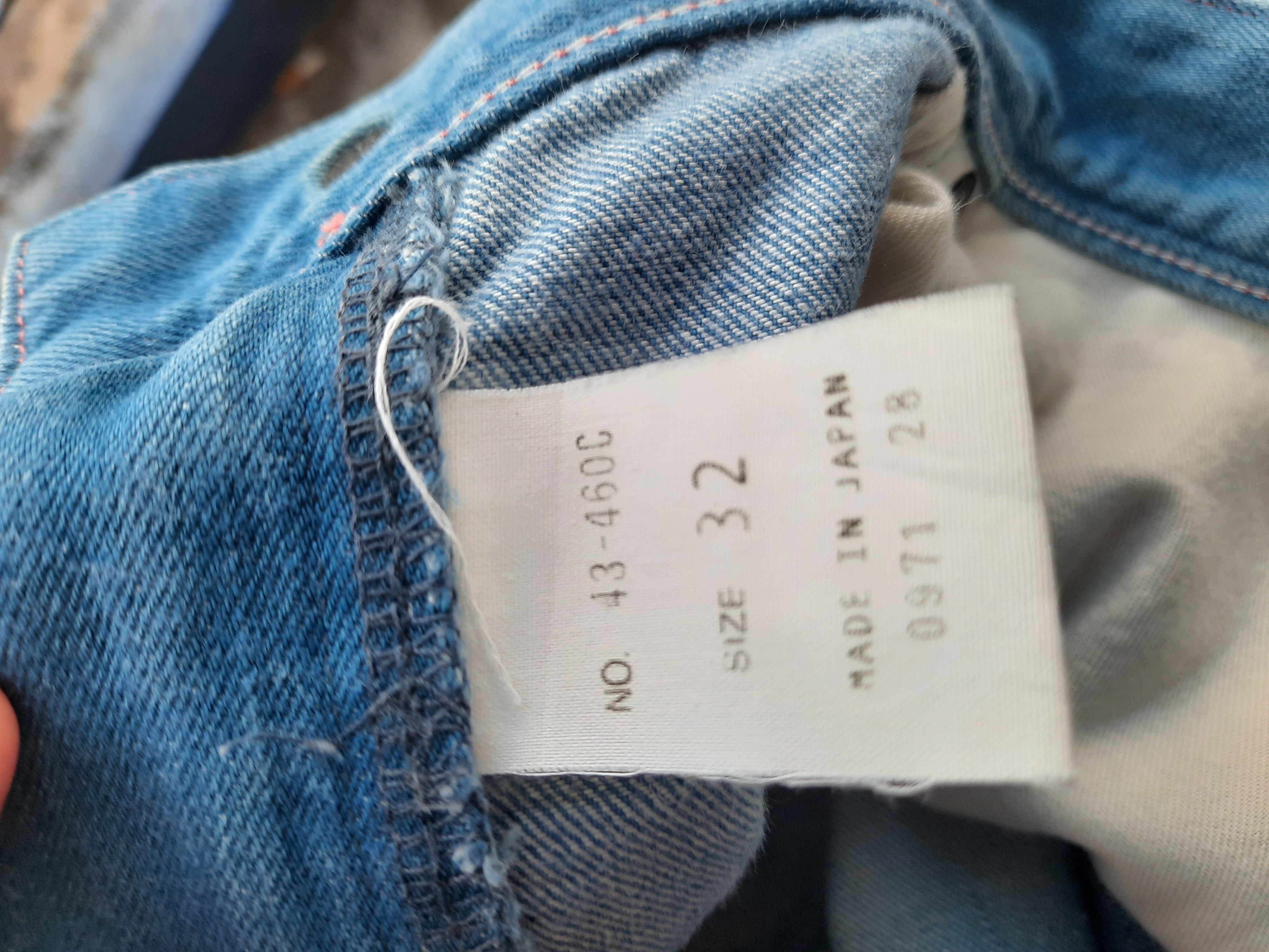 Japanese Brand Spellbound Superior Quality & Sewing Blue Jeans Size US 32 / EU 48 - 7 Thumbnail