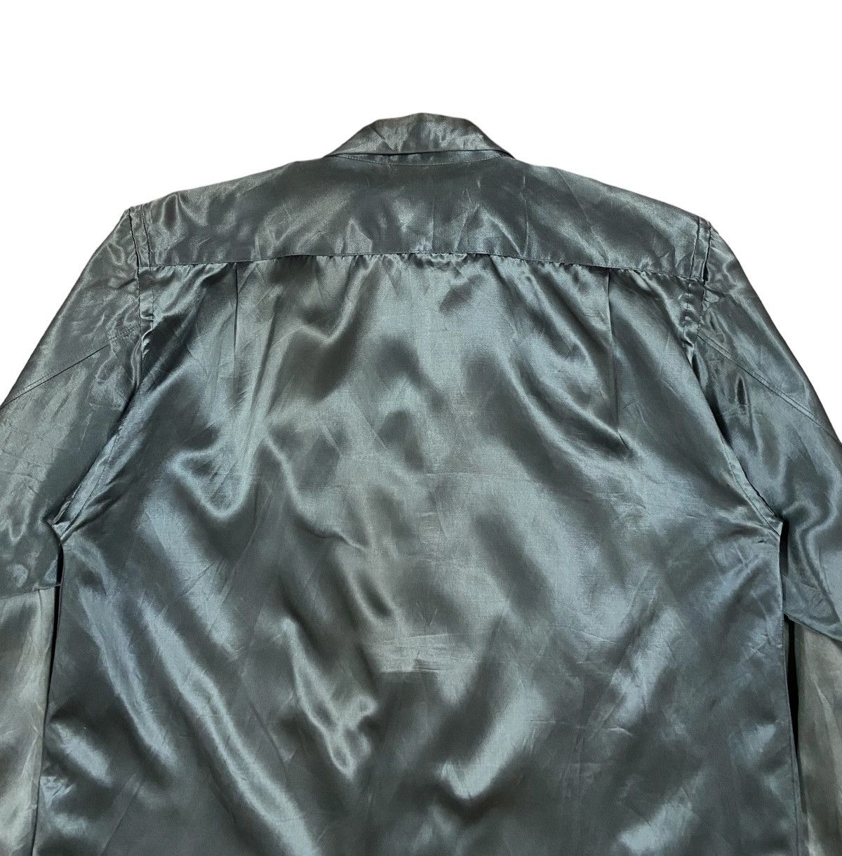 Beams Plus × Vintage Vtg🔥Beams Satin Metalic Green Rockabilly Style Jacket Size US M / EU 48-50 / 2 - 9 Thumbnail