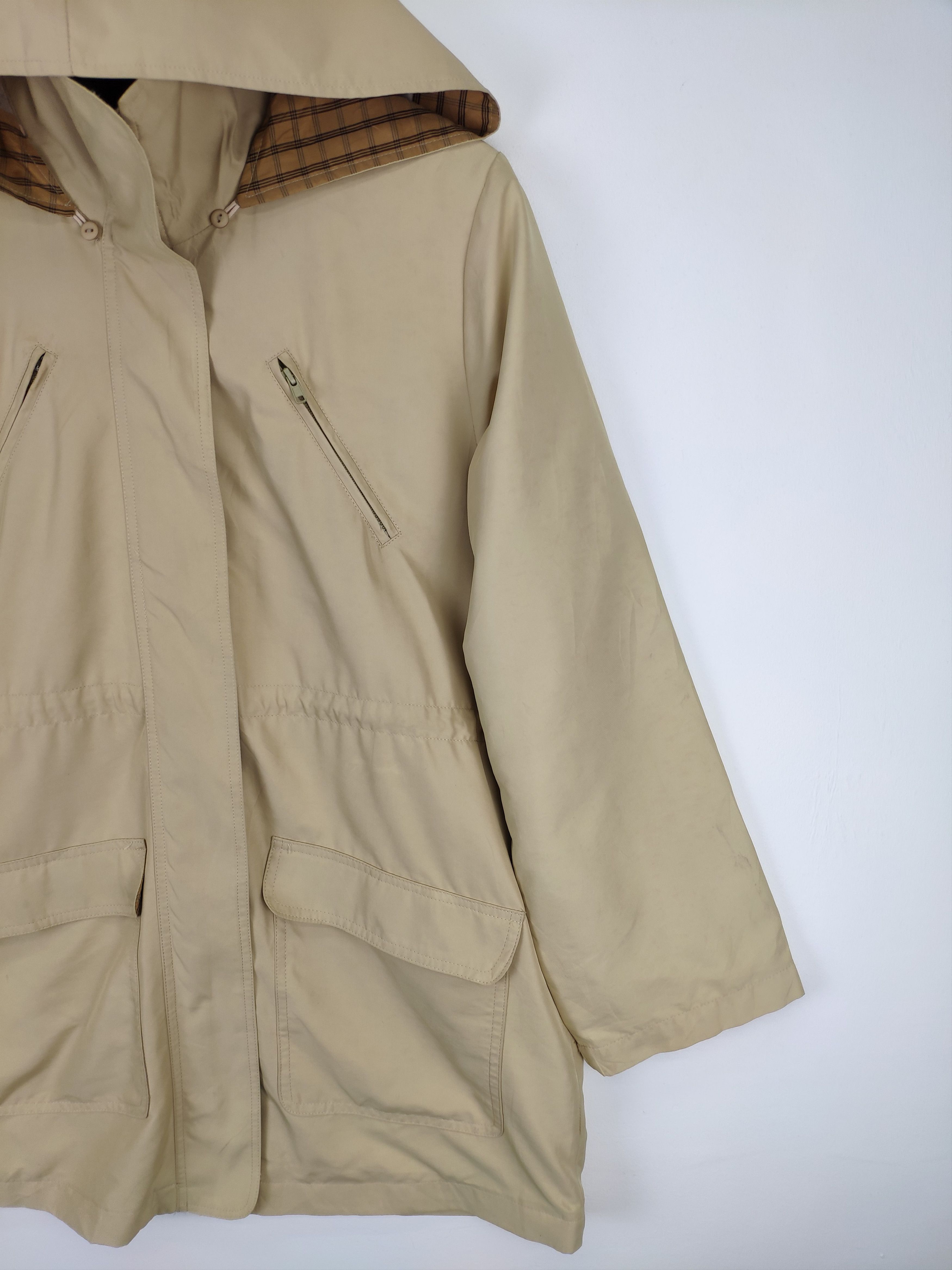 Designer × Japanese Brand Vintage 1990s Hoodie Jacket Rain Coat by Rubia Size US M / EU 48-50 / 2 - 7 Thumbnail