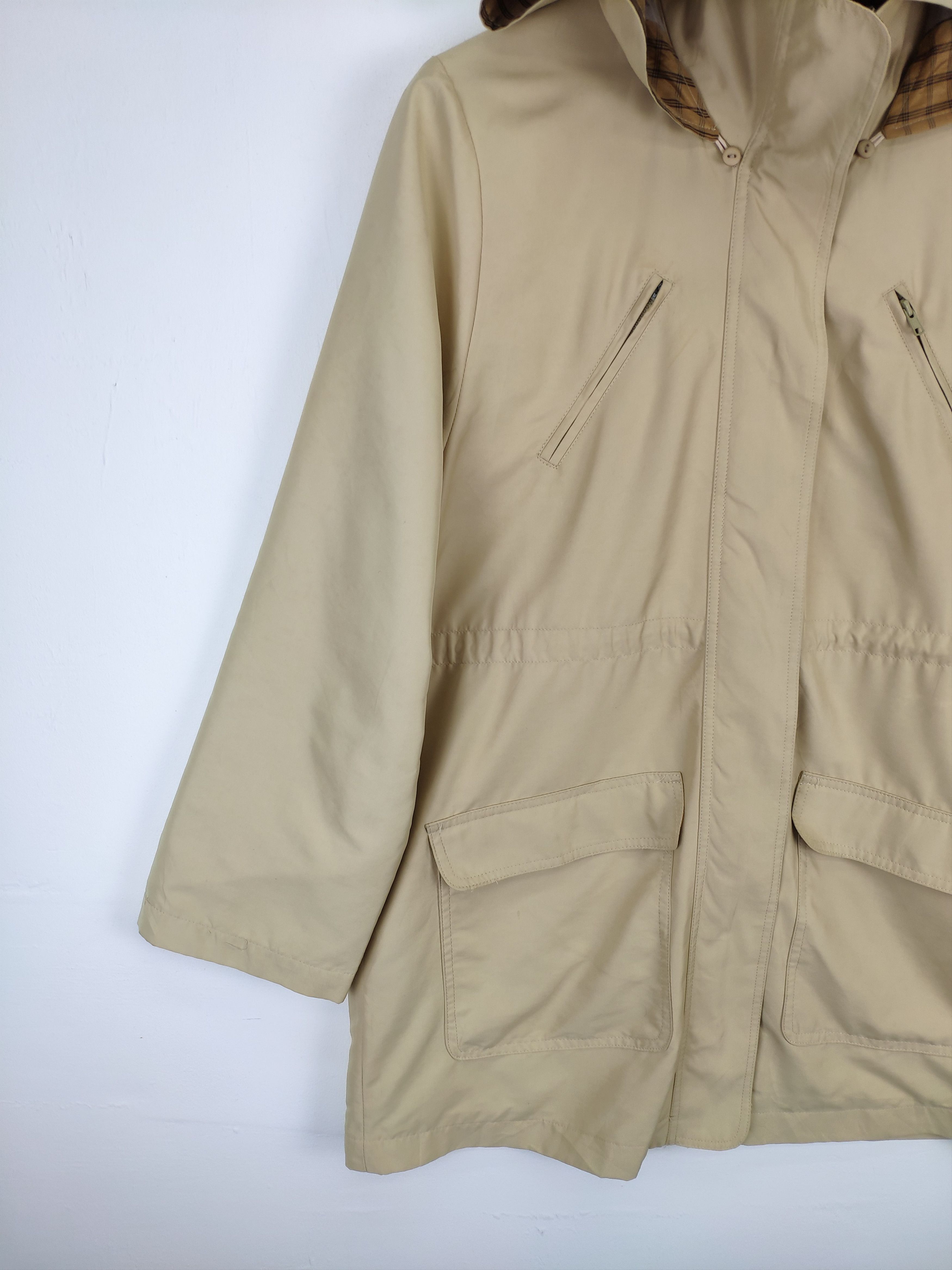 Designer × Japanese Brand Vintage 1990s Hoodie Jacket Rain Coat by Rubia Size US M / EU 48-50 / 2 - 8 Thumbnail