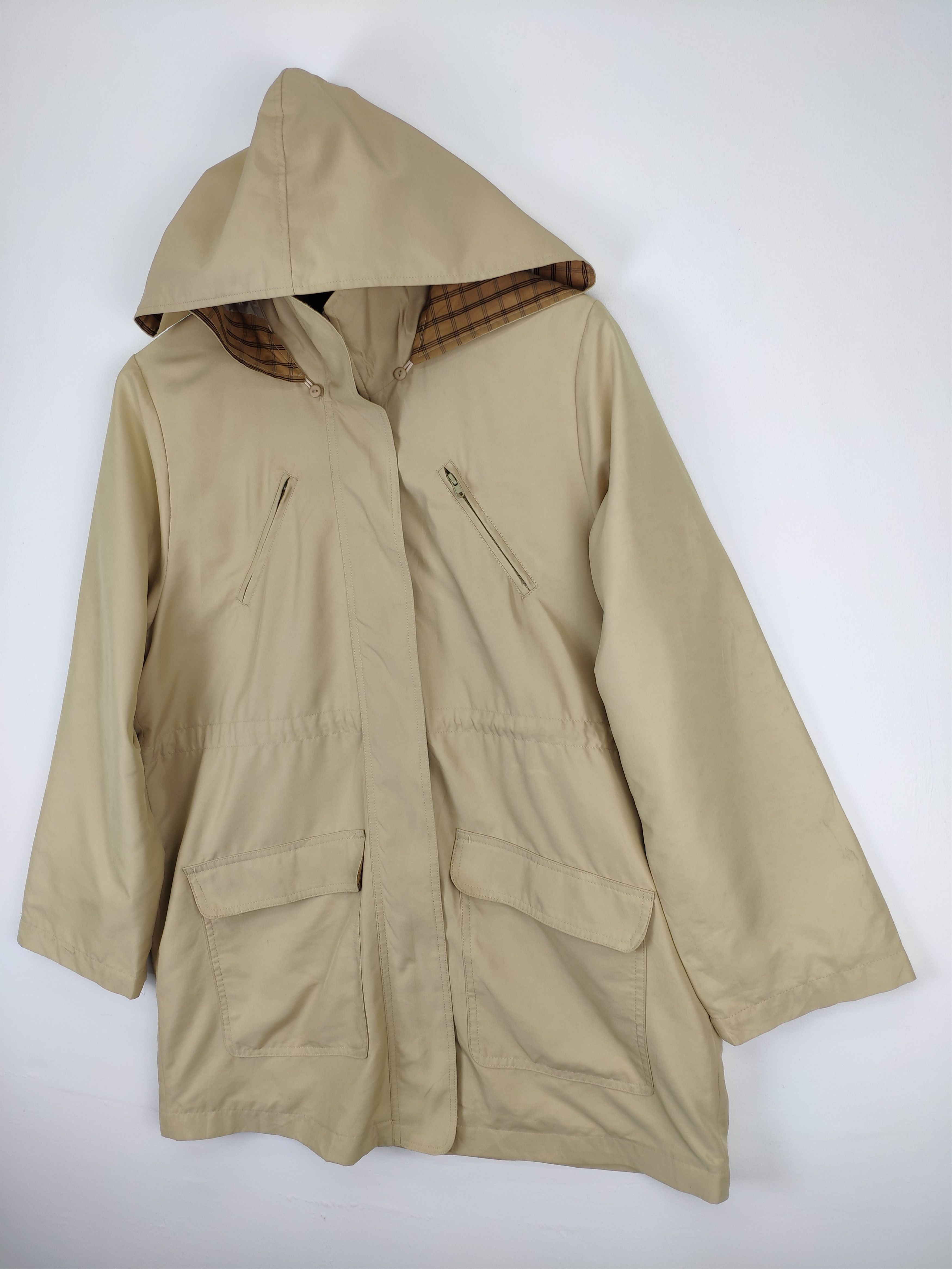 Designer × Japanese Brand Vintage 1990s Hoodie Jacket Rain Coat by Rubia Size US M / EU 48-50 / 2 - 2 Thumbnail