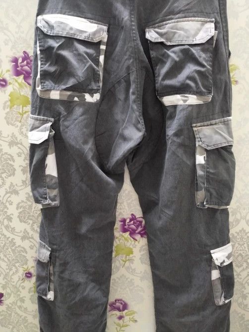 Designer × Japanese Brand × Vintage JAPANESE BRAND CARGO PANTS MULTI POCKET Size US 33 - 3 Thumbnail