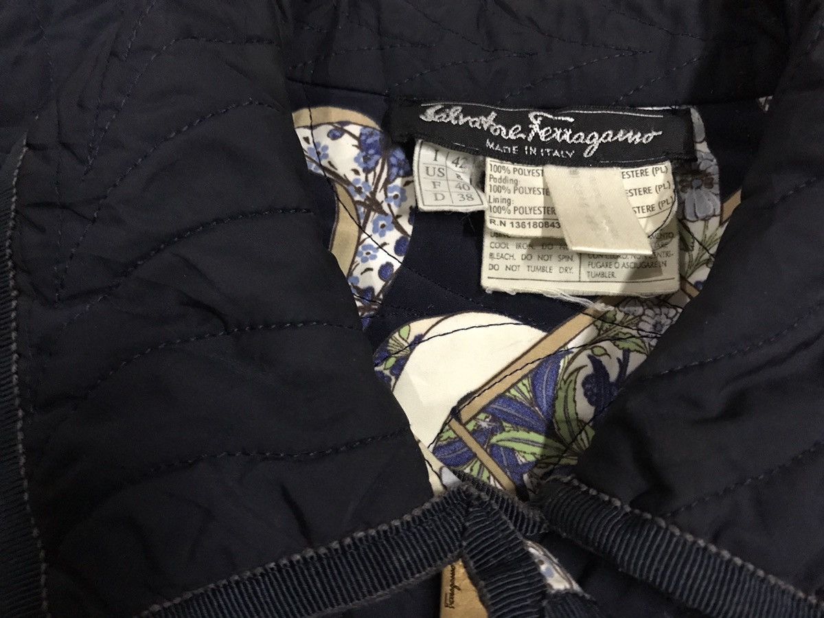 Salvatore Ferragamo Rare Vintage Salvatore Ferragamore Quilted jacket Size US M / EU 48-50 / 2 - 3 Thumbnail