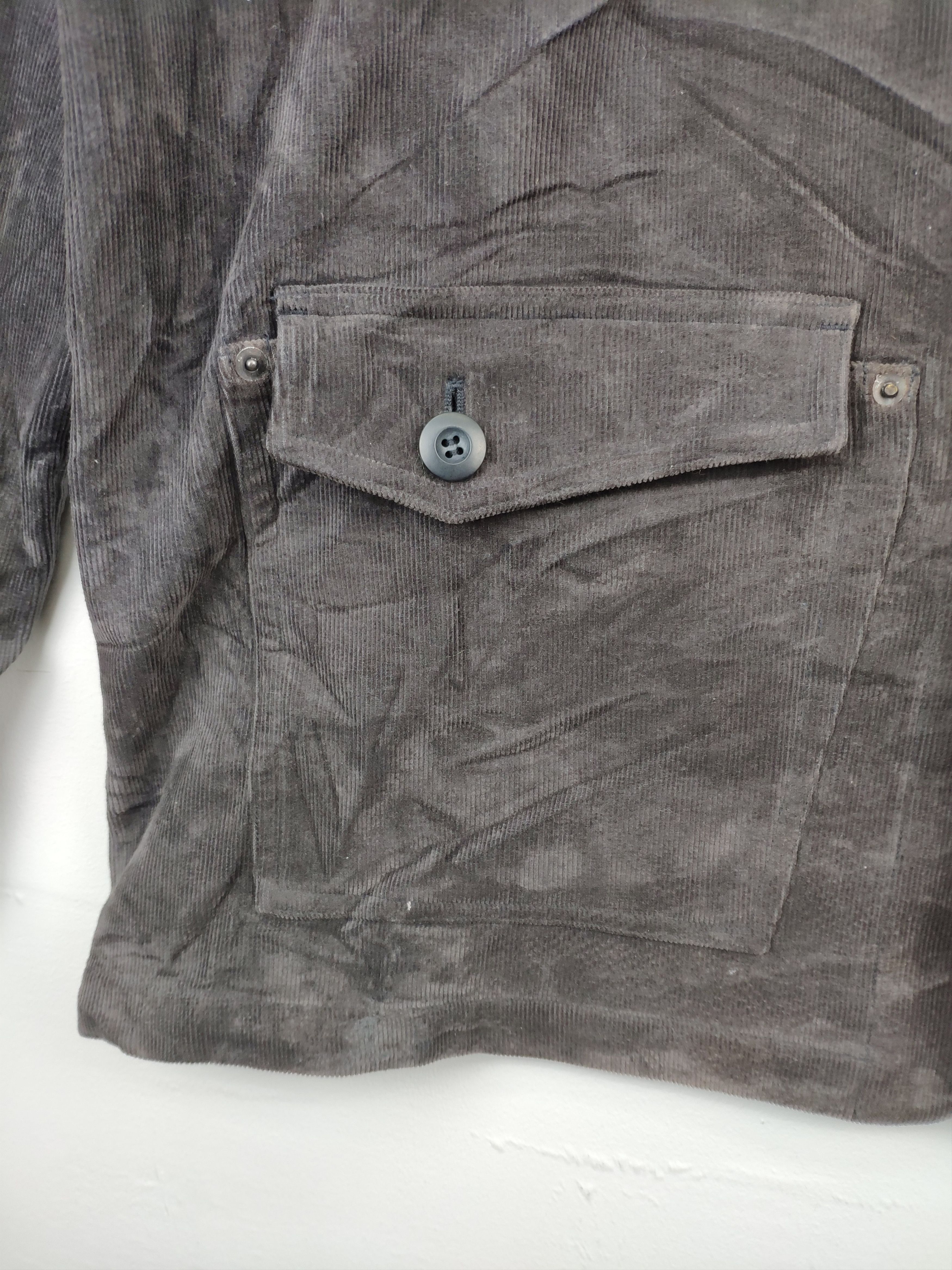 Vintage Vintage Velvet Corduroy Jacket Travis Scott Style Size US L / EU 52-54 / 3 - 10 Thumbnail