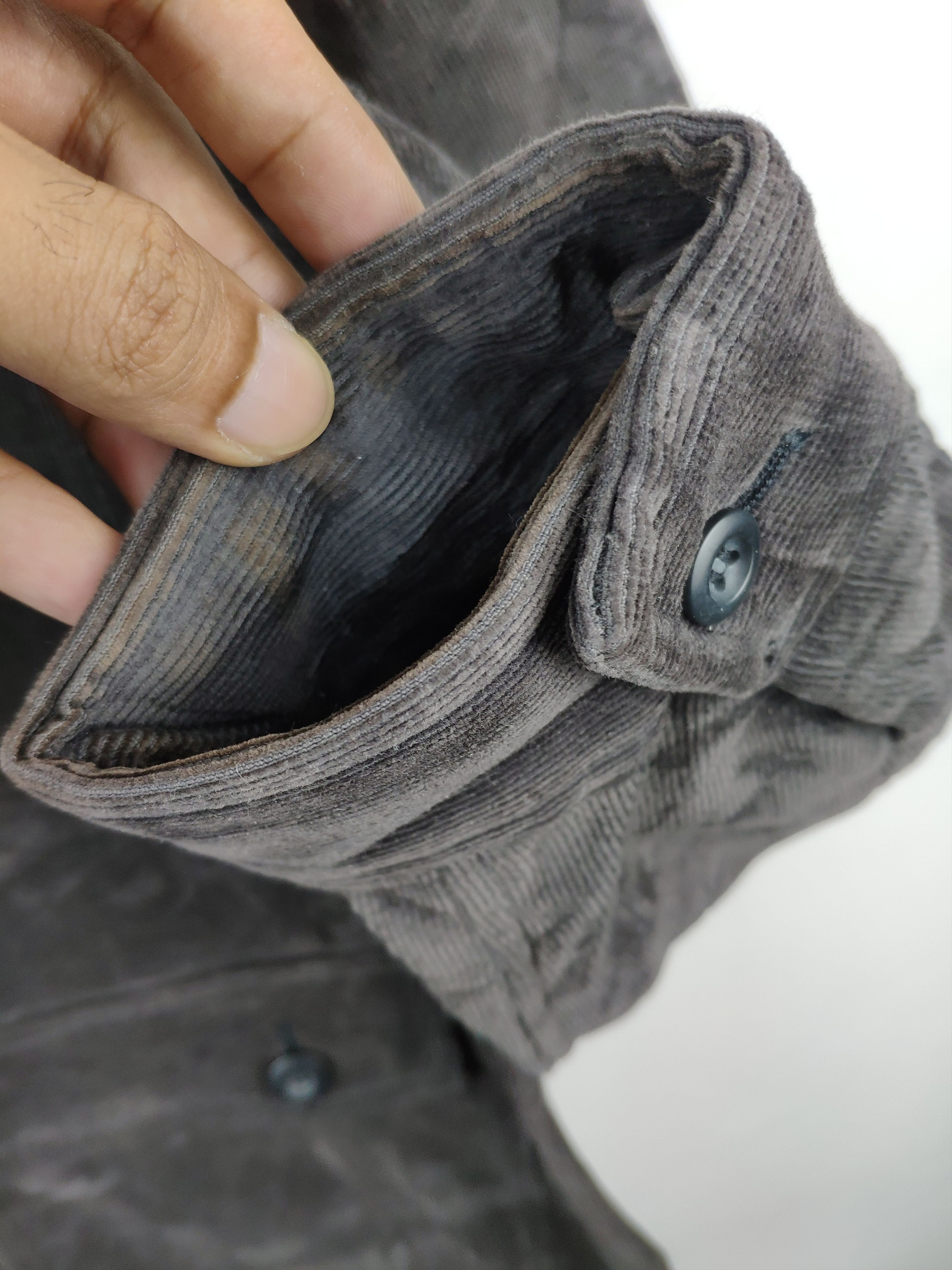 Vintage Vintage Velvet Corduroy Jacket Travis Scott Style Size US L / EU 52-54 / 3 - 7 Thumbnail