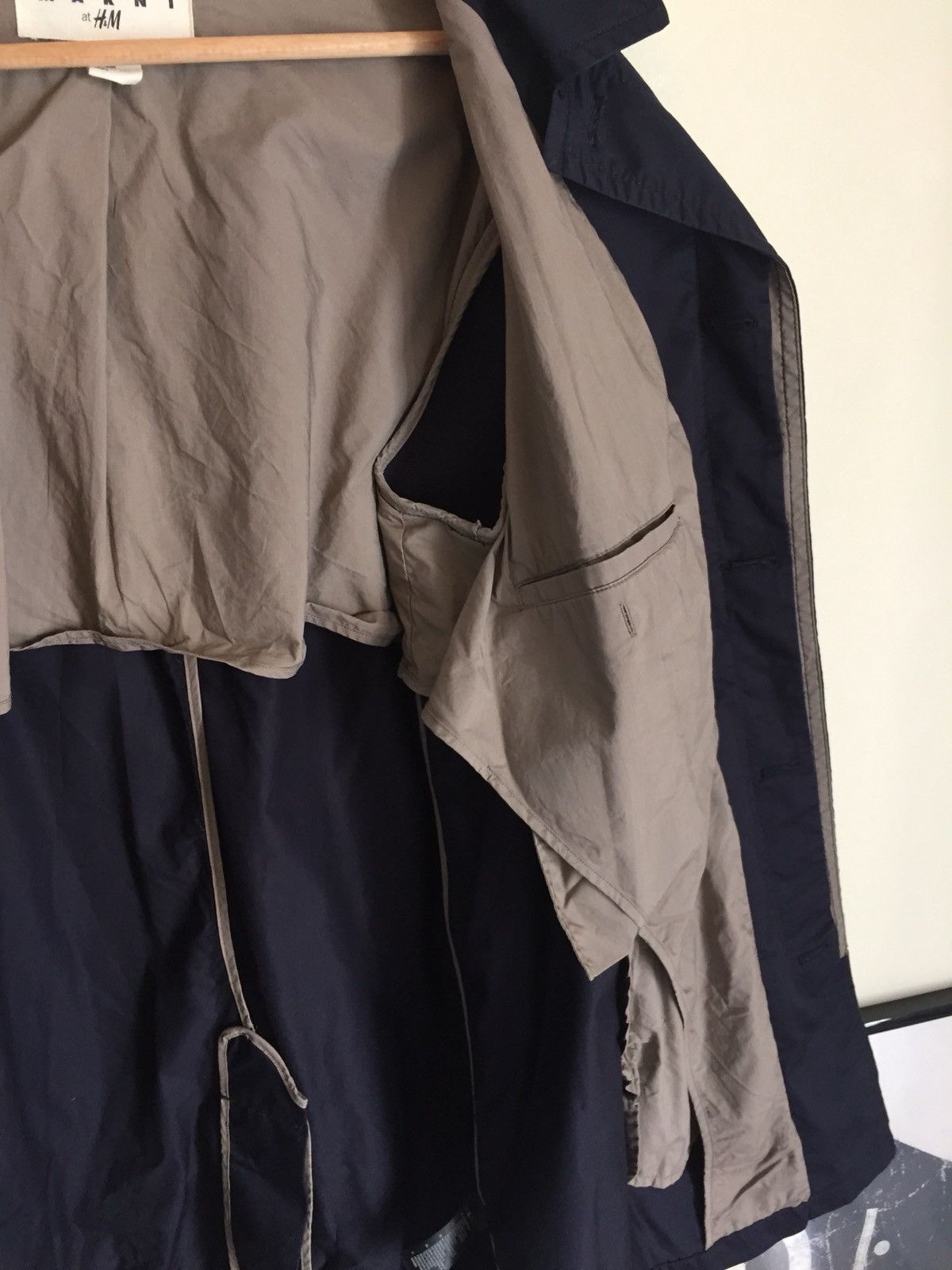 H&M × Marni Marni x H&M Tech Trench In Navy Size US L / EU 52-54 / 3 - 6 Thumbnail