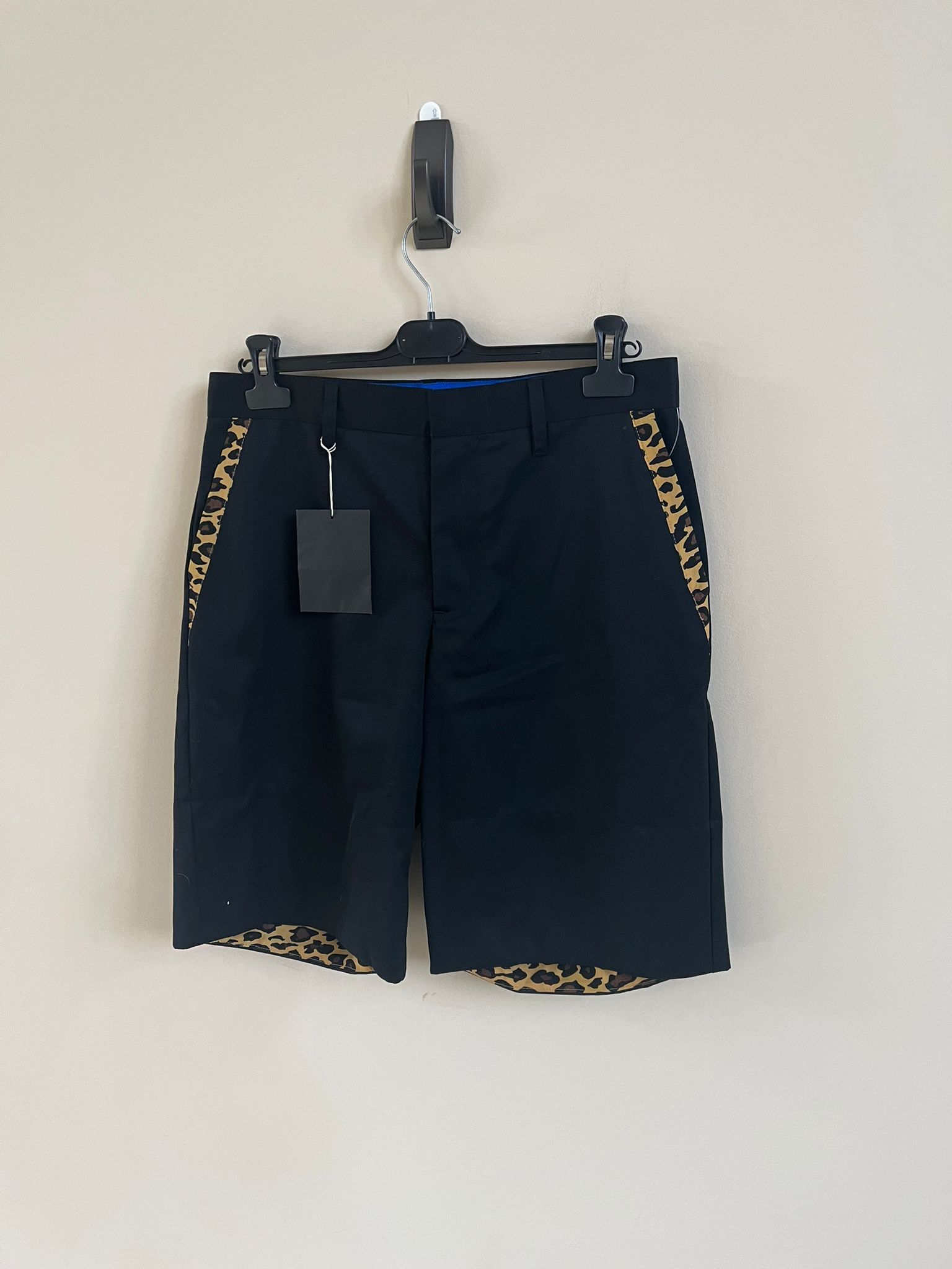 Undercover Cheetah Trim Shorts in Black Color Size US 32 / EU 48 - 5 Thumbnail