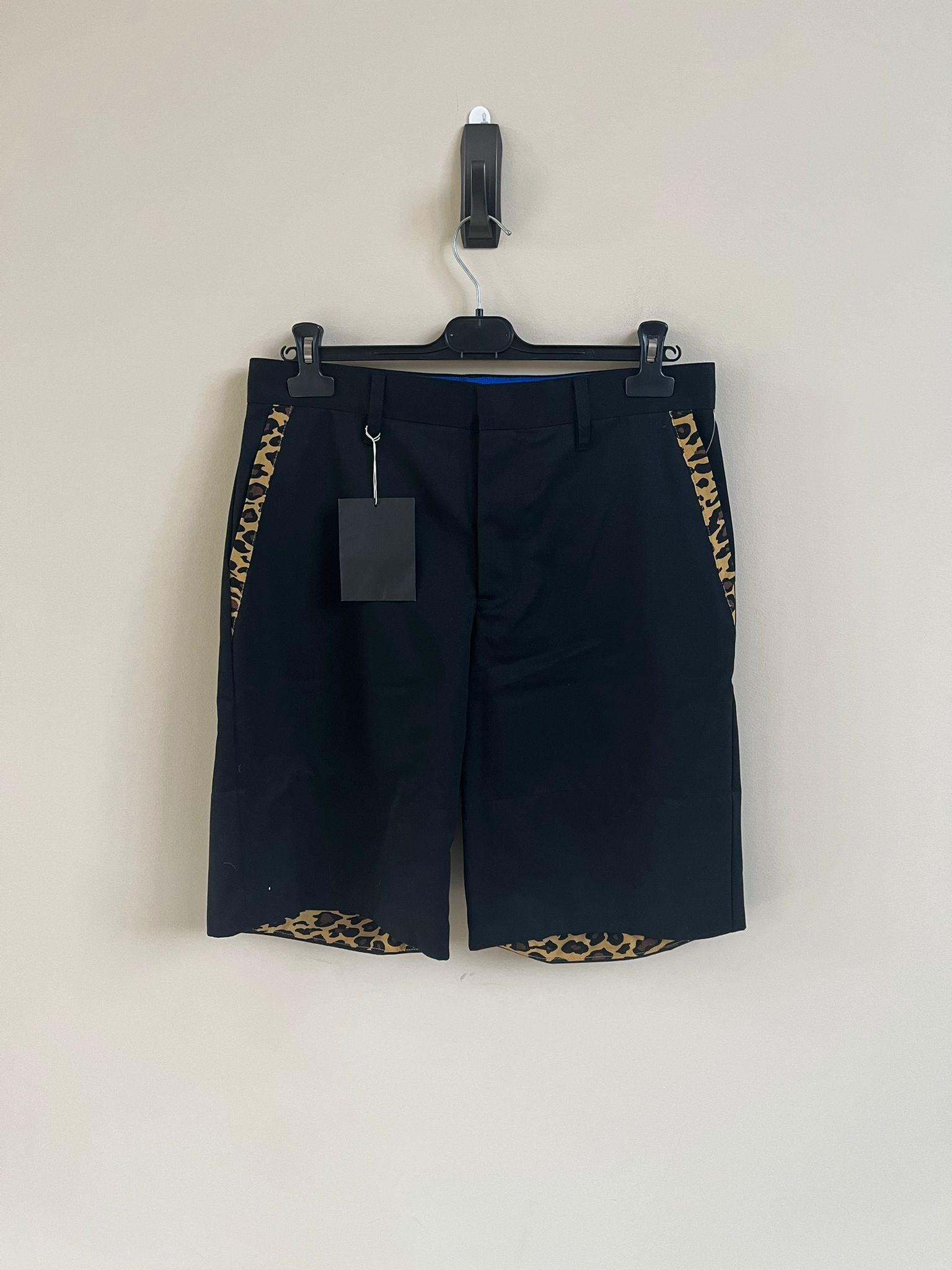 Undercover Cheetah Trim Shorts in Black Color Size US 32 / EU 48 - 1 Thumbnail