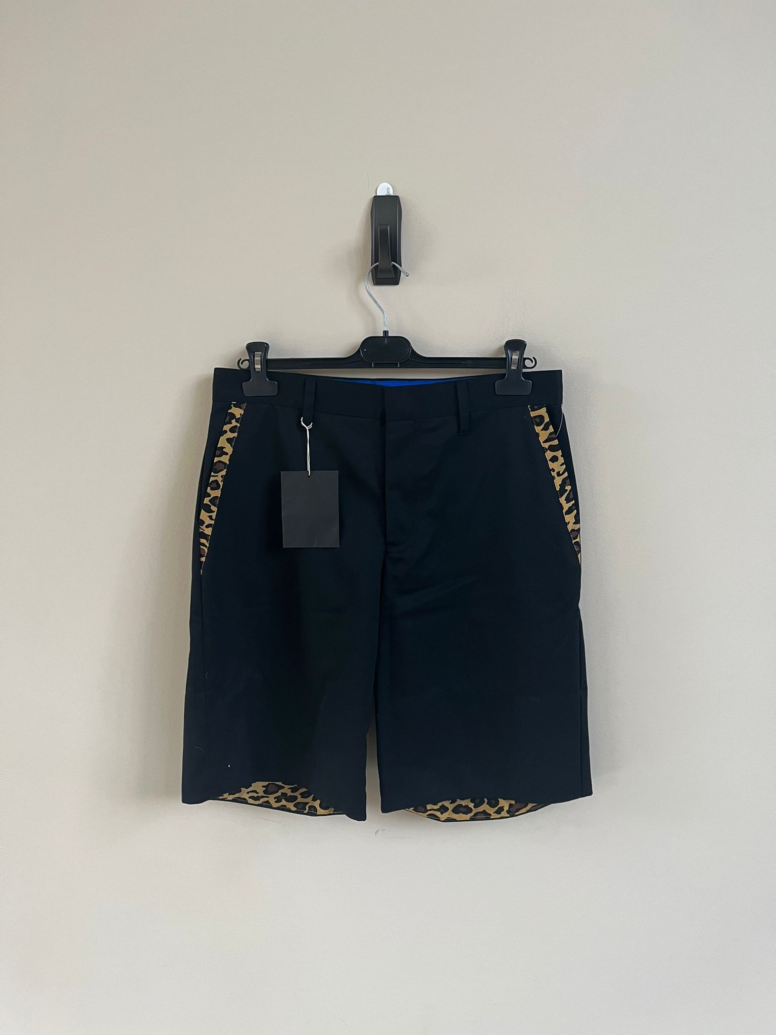 Undercover Cheetah Trim Shorts in Black Color Size US 32 / EU 48 - 3 Thumbnail