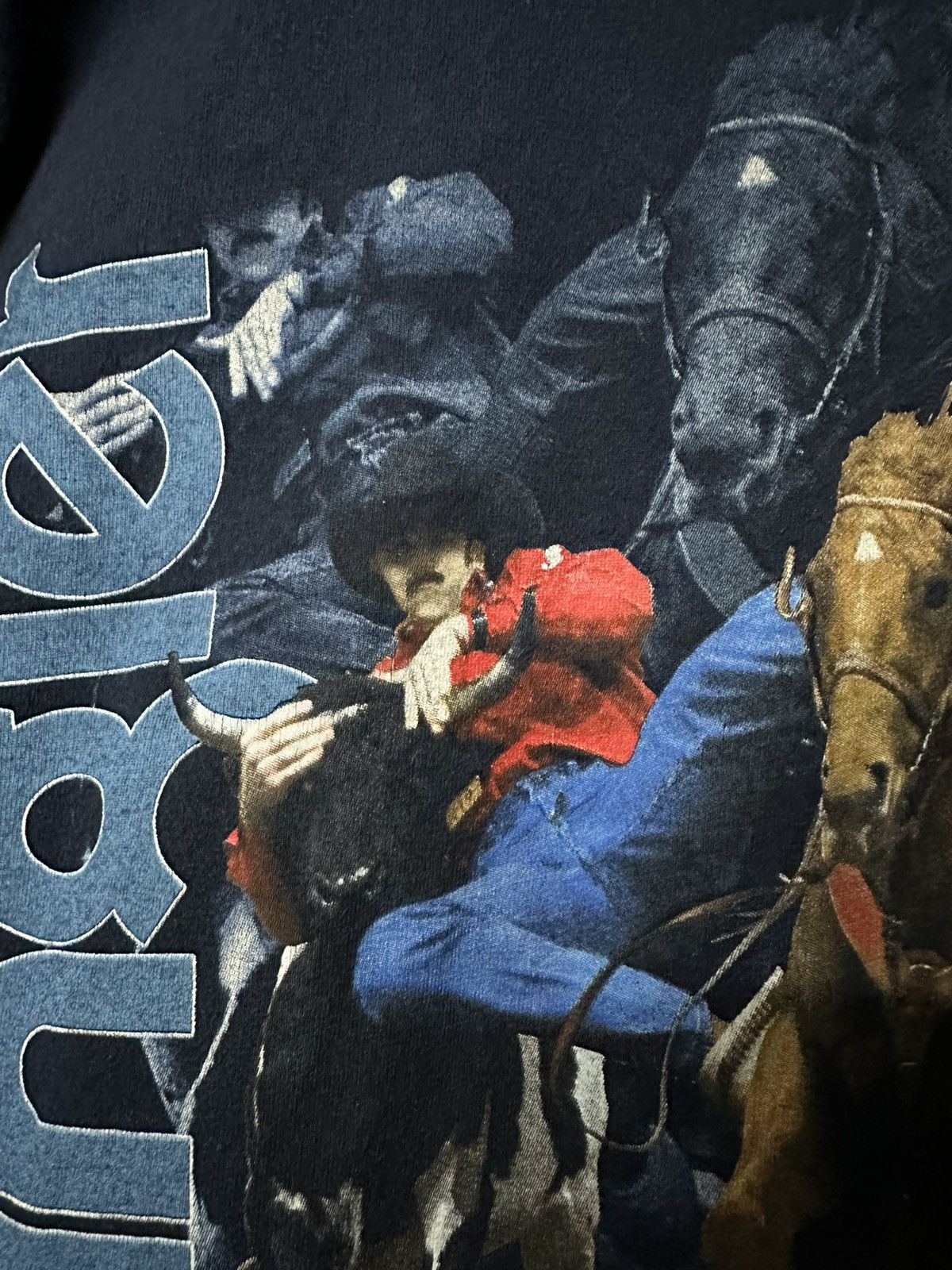 Marlboro Vintage Wrangler Cowboy Man Takedown Tee Size US XL / EU 56 / 4 - 4 Thumbnail