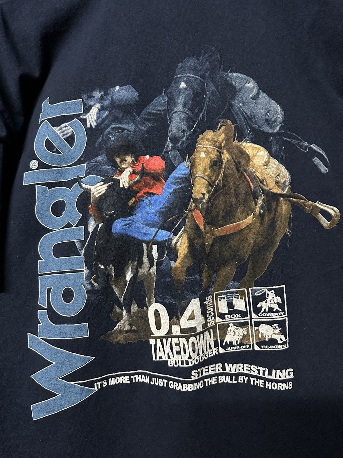 Marlboro Vintage Wrangler Cowboy Man Takedown Tee Size US XL / EU 56 / 4 - 2 Thumbnail