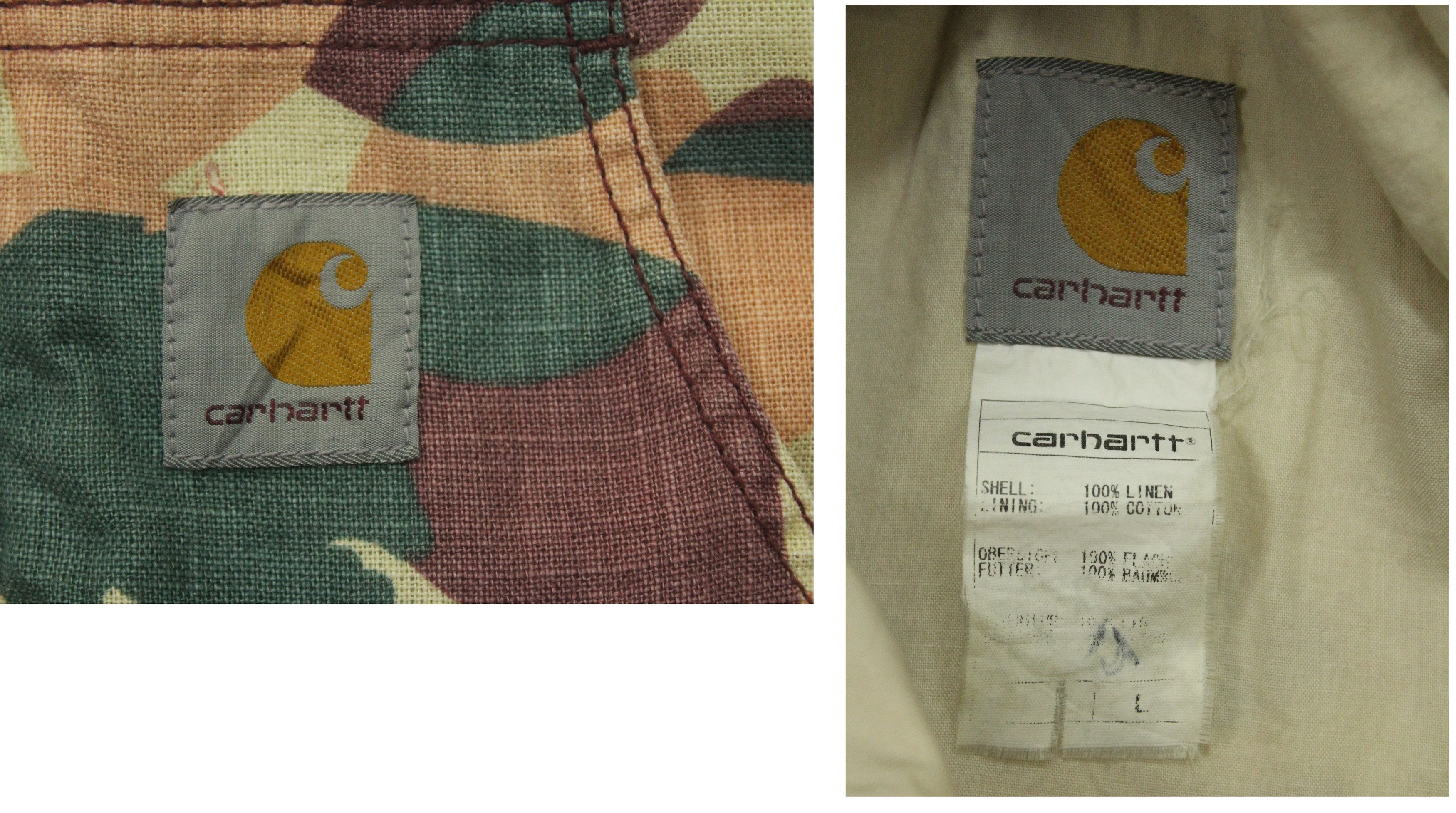 Carhartt CARHARTT Hoodie Camo Zipper CARHARTT LINEN Hoodie Size US M / EU 48-50 / 2 - 8 Thumbnail