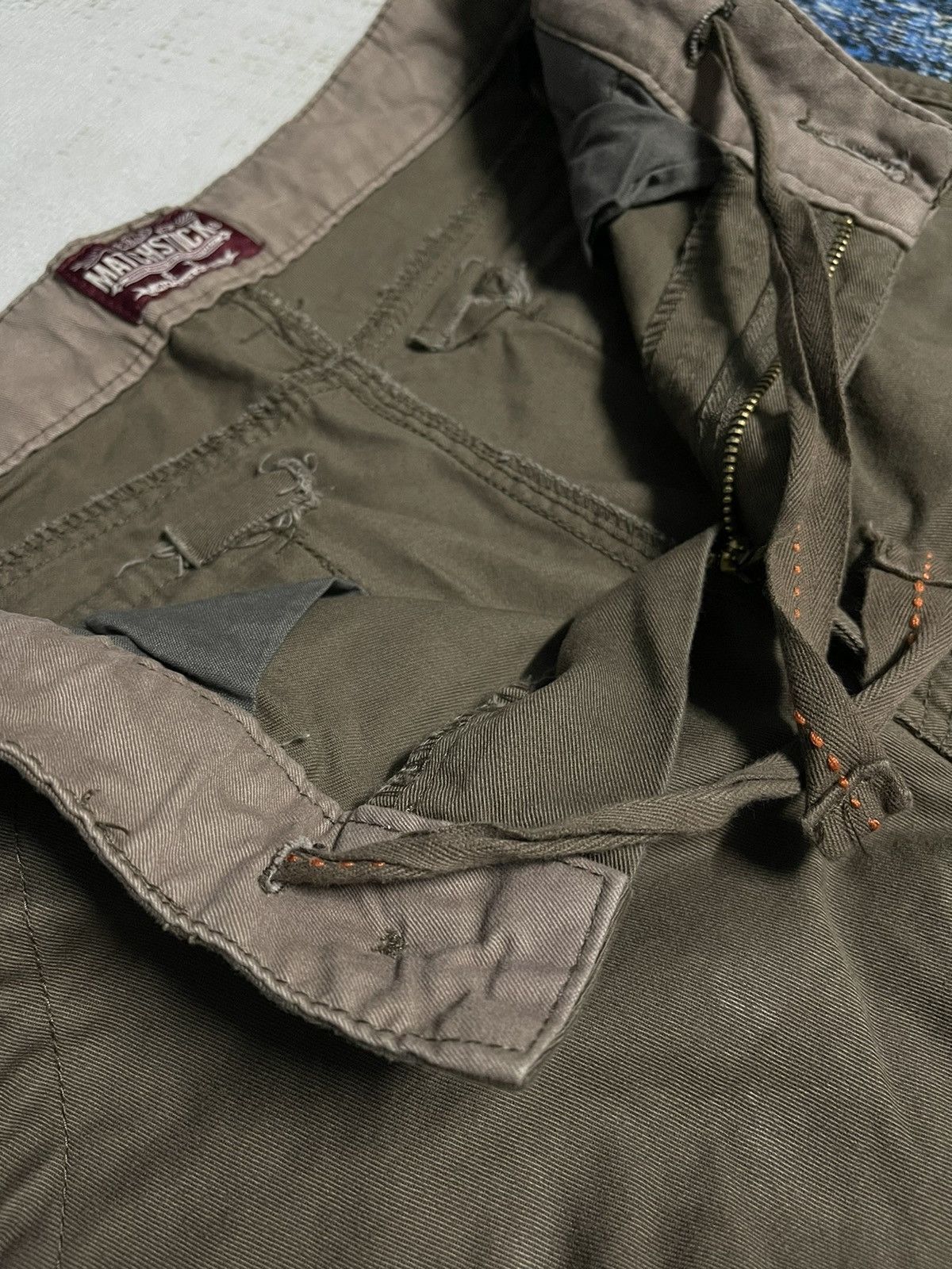 Japanese Brand × Vintage Vintage Matchstick Union Work Wear Cargo Pants Size US 30 / EU 46 - 5 Thumbnail