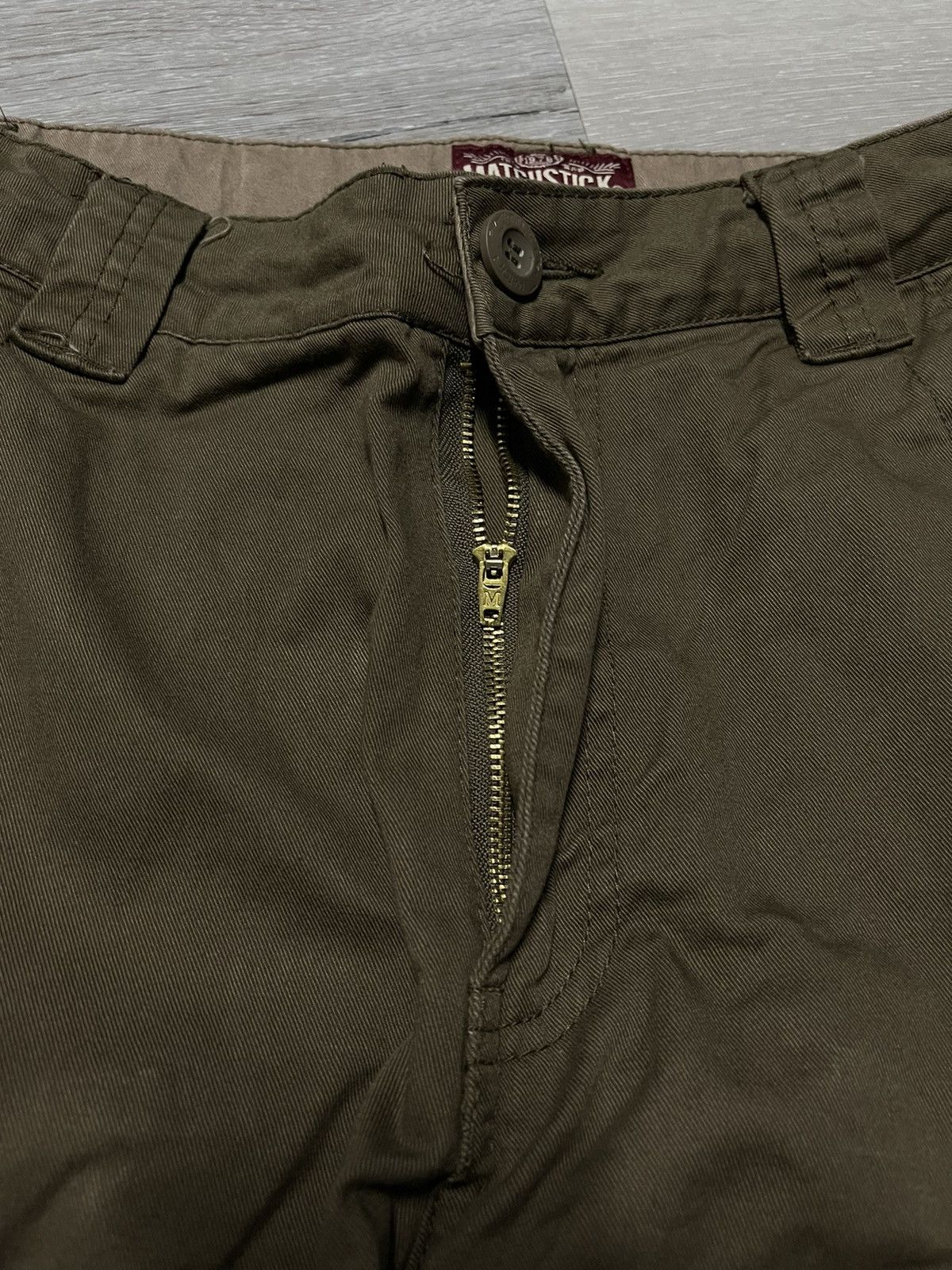 Japanese Brand × Vintage Vintage Matchstick Union Work Wear Cargo Pants Size US 30 / EU 46 - 9 Thumbnail