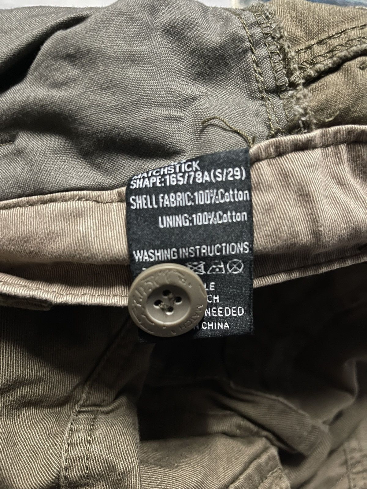Japanese Brand × Vintage Vintage Matchstick Union Work Wear Cargo Pants Size US 30 / EU 46 - 12 Thumbnail