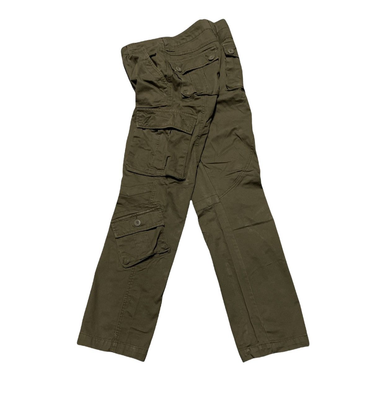 Japanese Brand × Vintage Vintage Matchstick Union Work Wear Cargo Pants Size US 30 / EU 46 - 3 Thumbnail