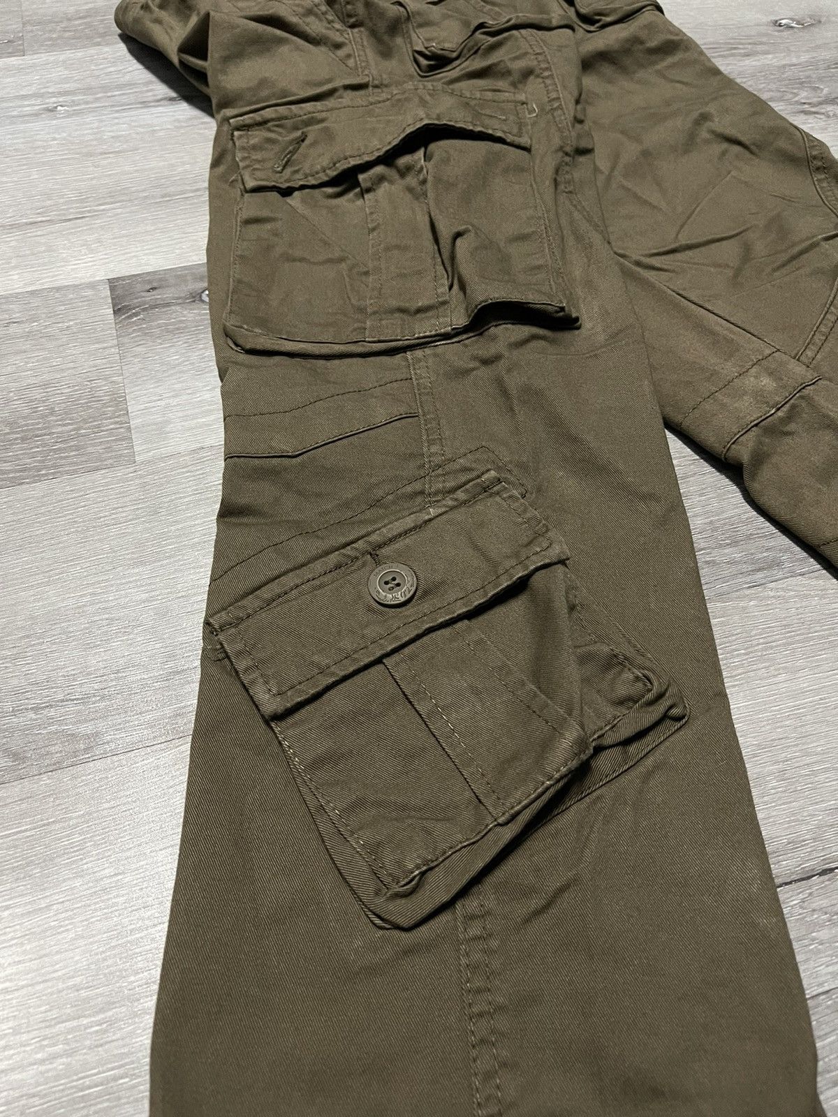 Japanese Brand × Vintage Vintage Matchstick Union Work Wear Cargo Pants Size US 30 / EU 46 - 4 Thumbnail