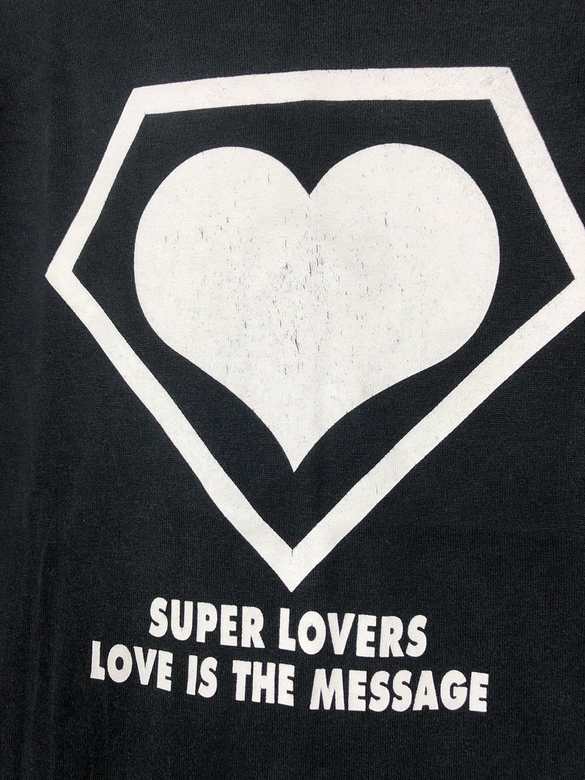 Japanese Brand Vintage Super Lovers Love Is The Message Size US M / EU 48-50 / 2 - 2 Thumbnail