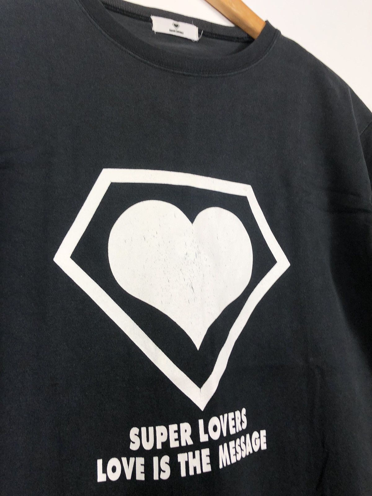 Japanese Brand Vintage Super Lovers Love Is The Message Size US M / EU 48-50 / 2 - 3 Thumbnail